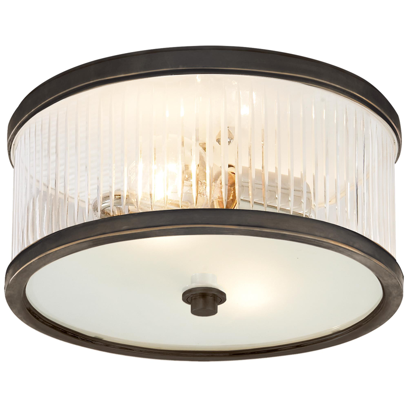 Alexa Hampton Randolph 11 Inch 2 Light Flush Mount by Visual Comfort Signature Collection