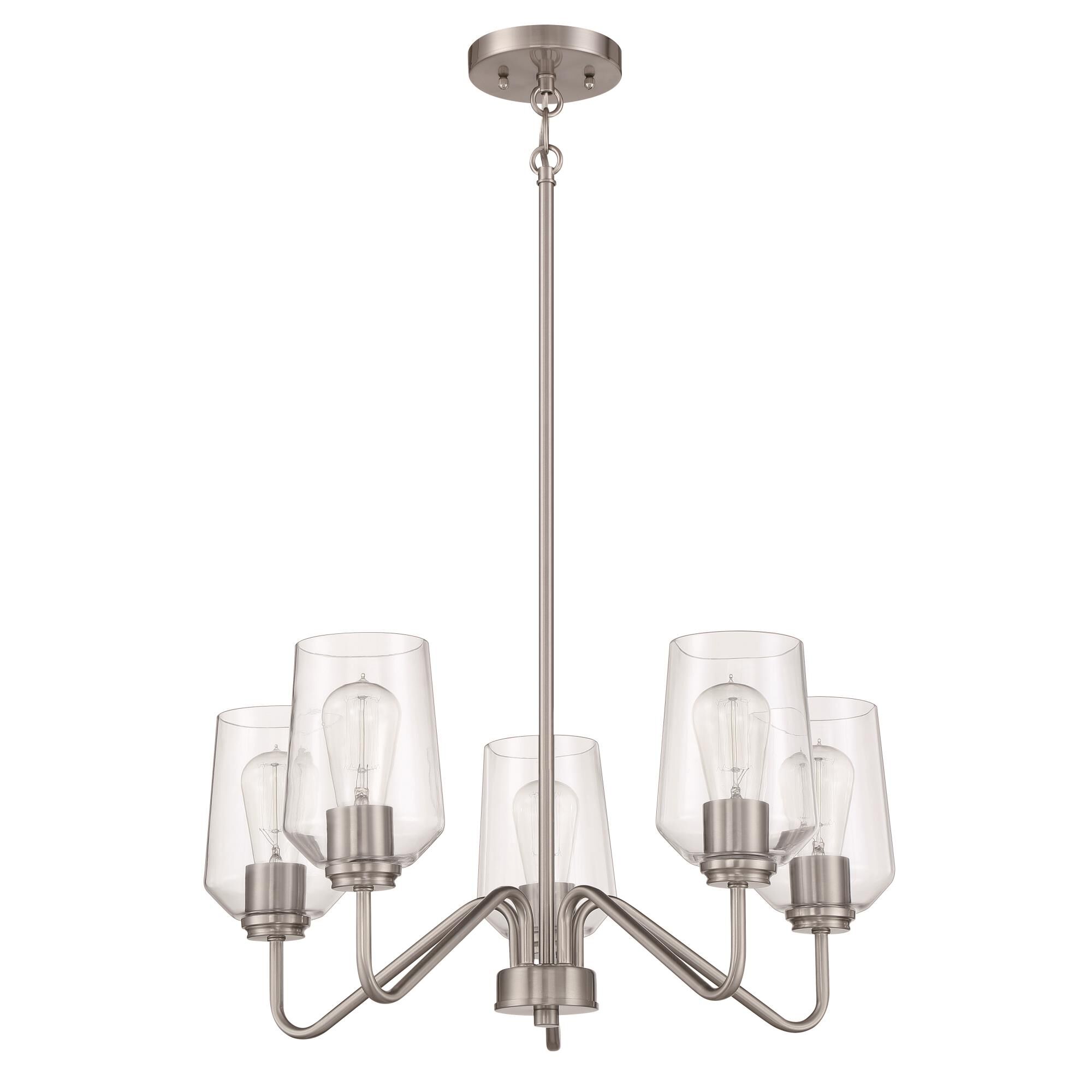Shayna 23 Inch 5 Light Chandelier by Craftmade