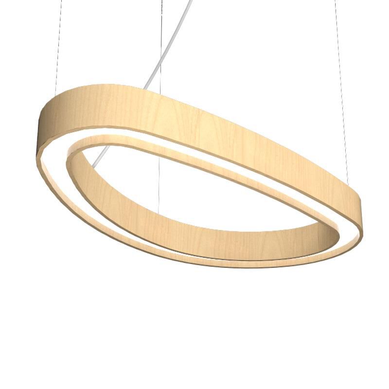 Organic Linear Suspension Light by Accord Lighting