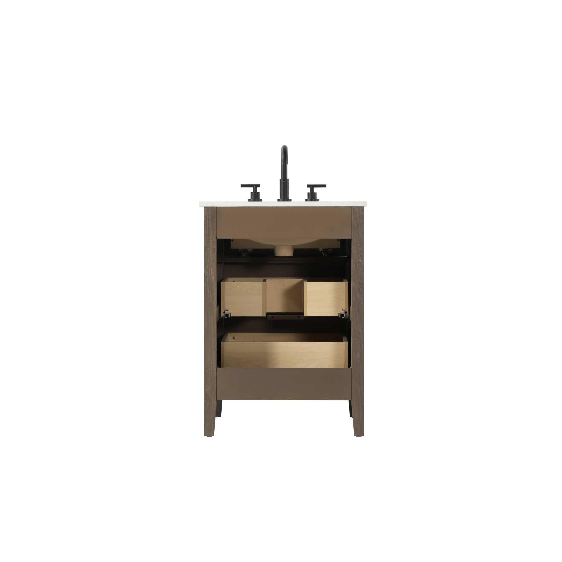 Langston 24 Inch Bath Vanity by Elegant Decor