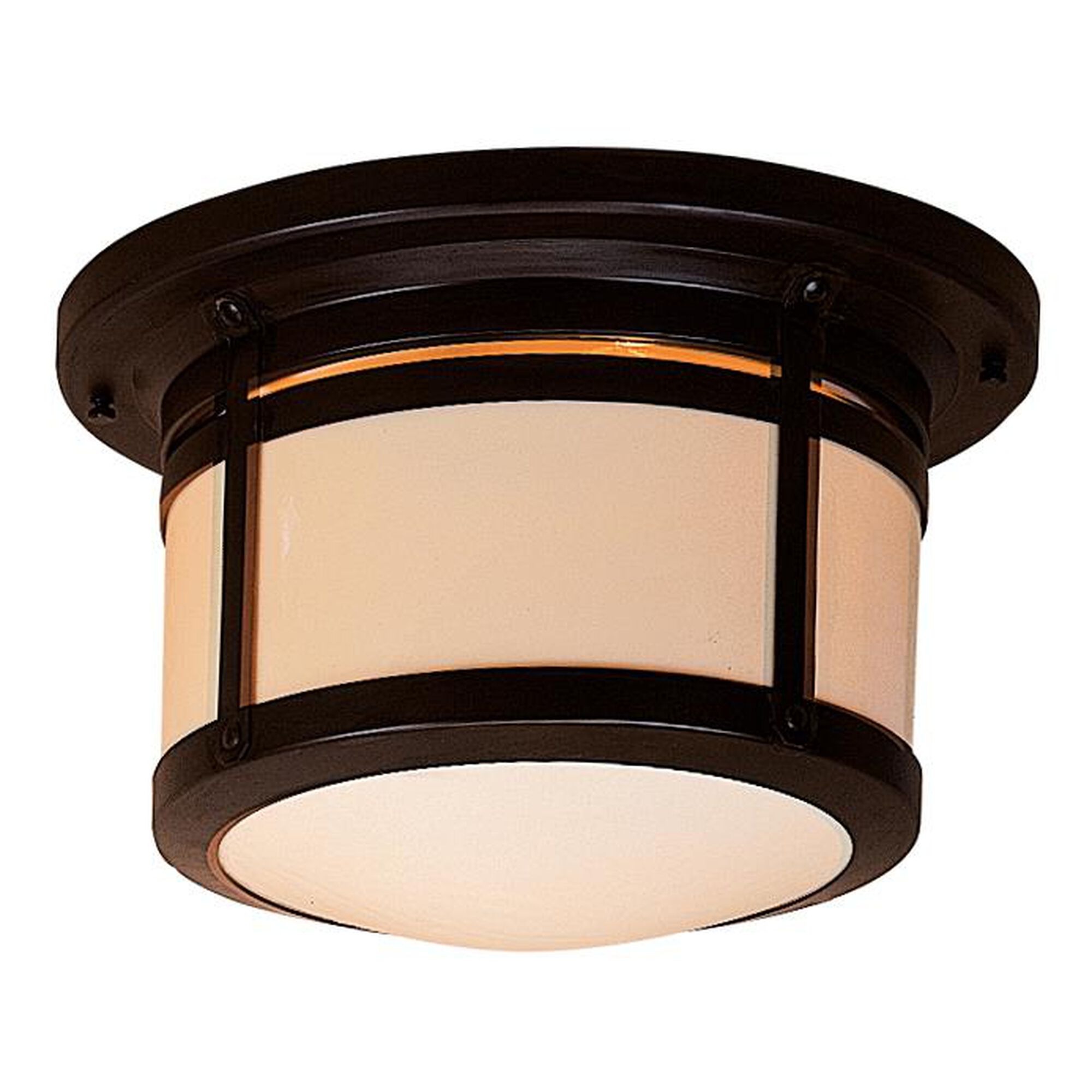 Berkeley 14 Inch 2 Light Outdoor Flush Mount,