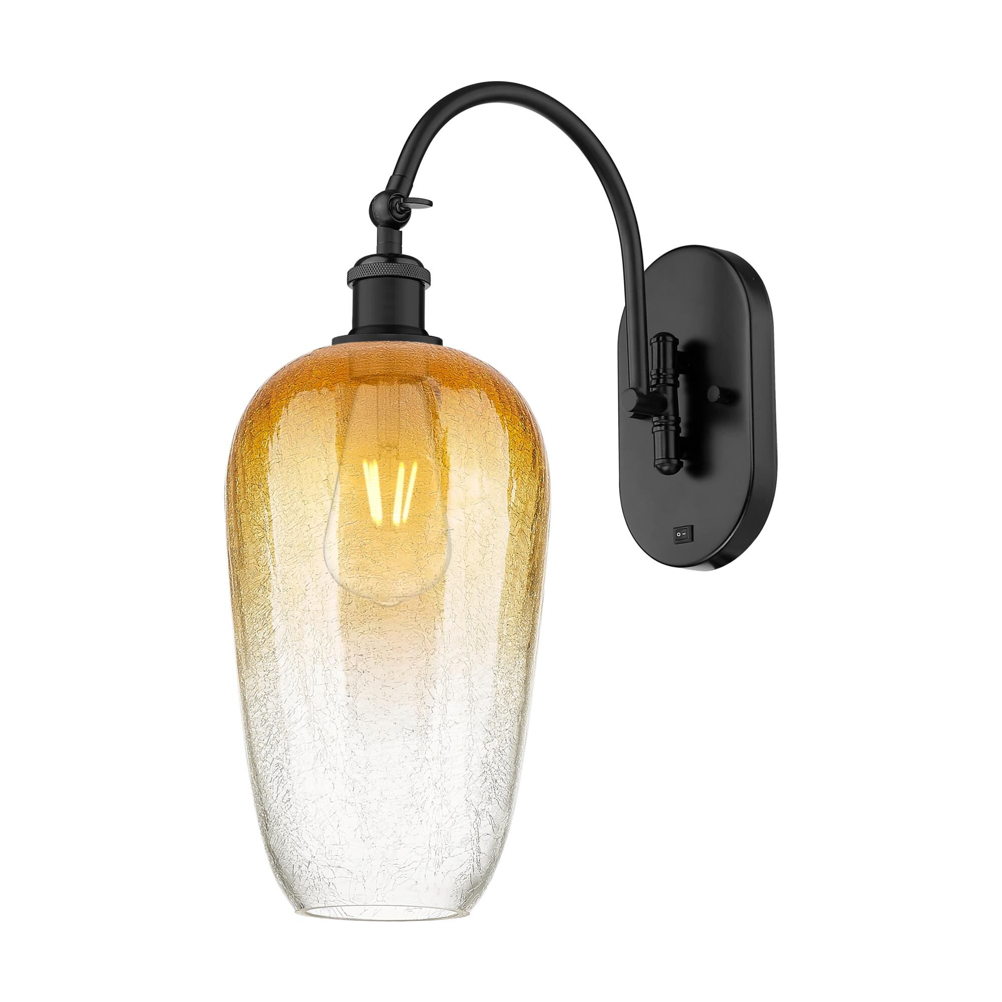 Bruno Marashlian Brookhaven Flute 7 Inch Wall Swing Lamp by Innovations Lighting