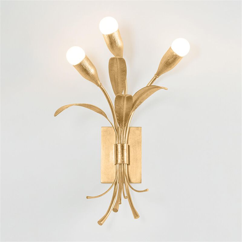 Bilston Large 3 Light Wall Sconce by Hudson Valley Lighting