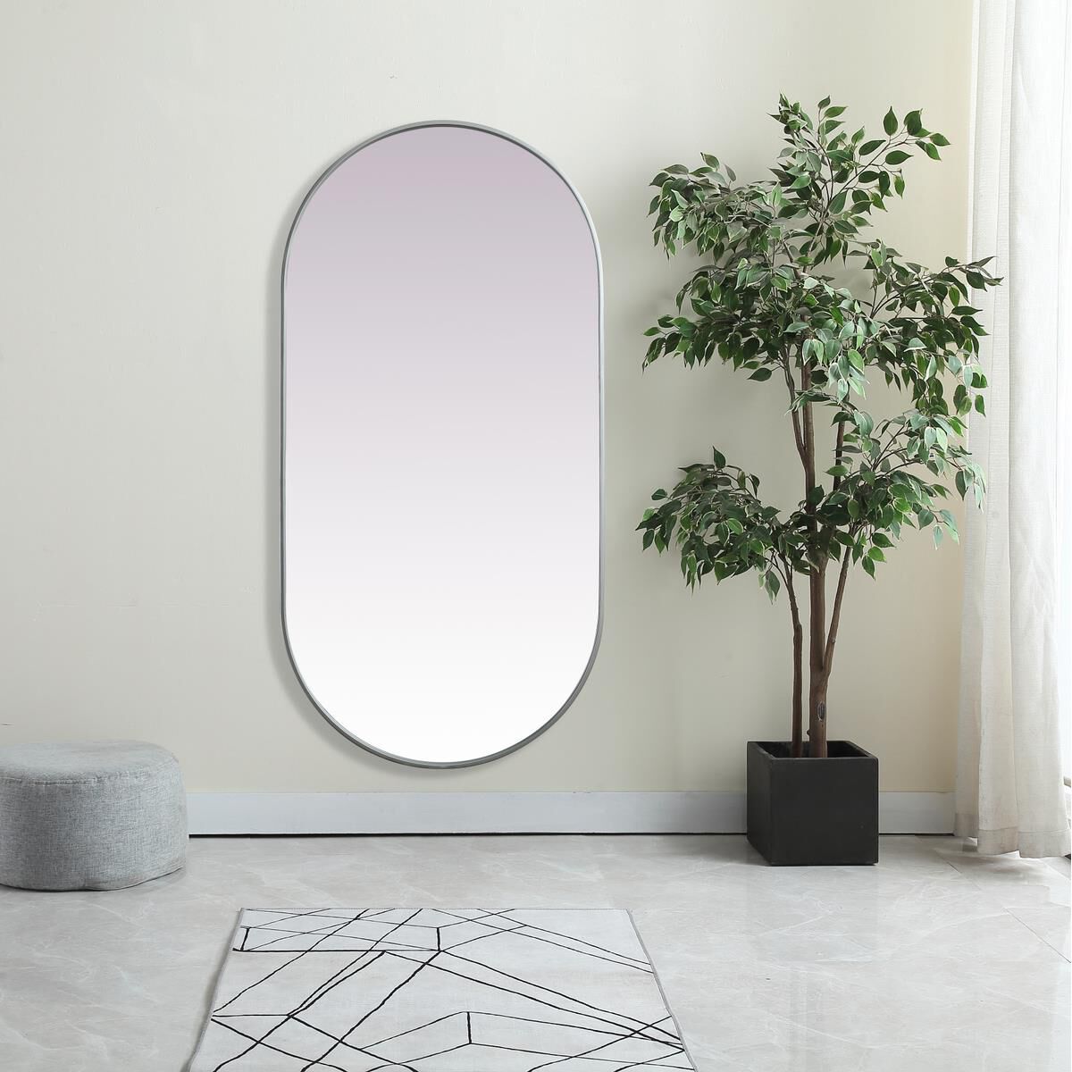 Asha 60 Inch Decorative Mirror by Elegant Decor