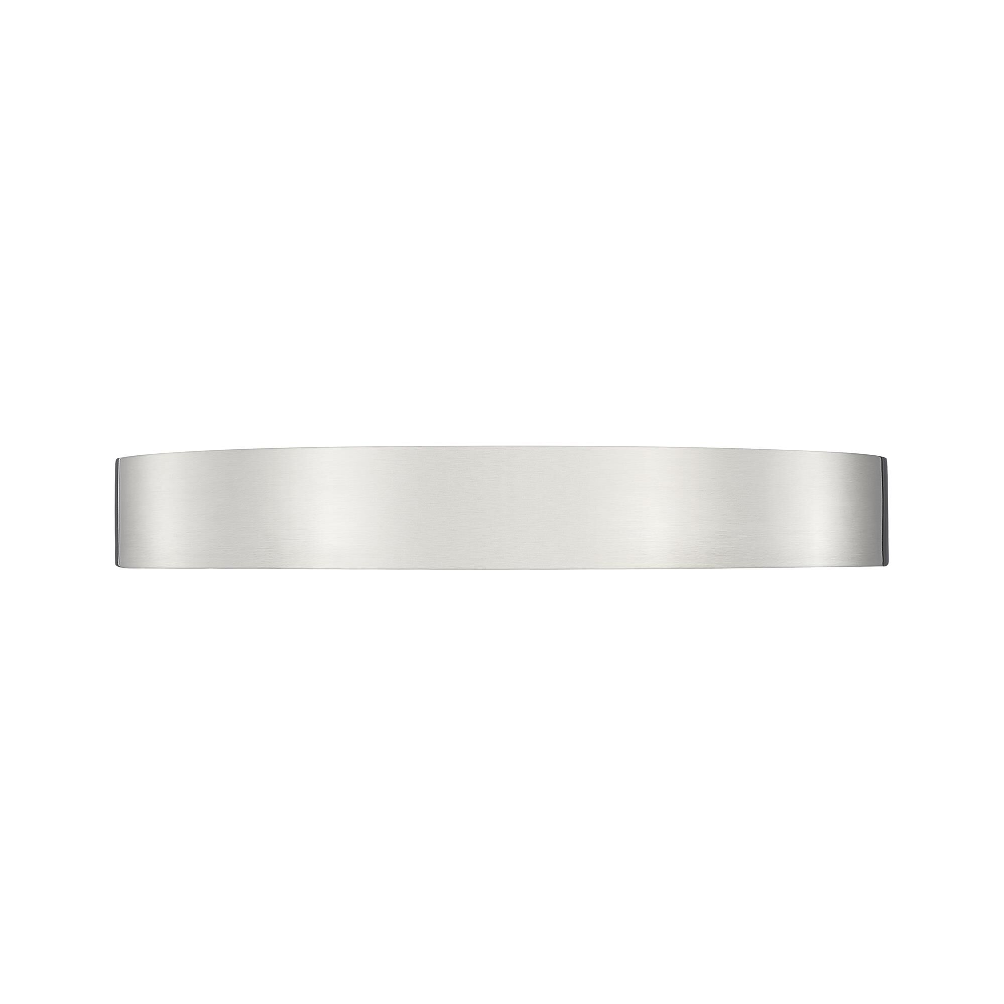 Shown in Brushed Nickel finish and Frosted glass and Frosted shade