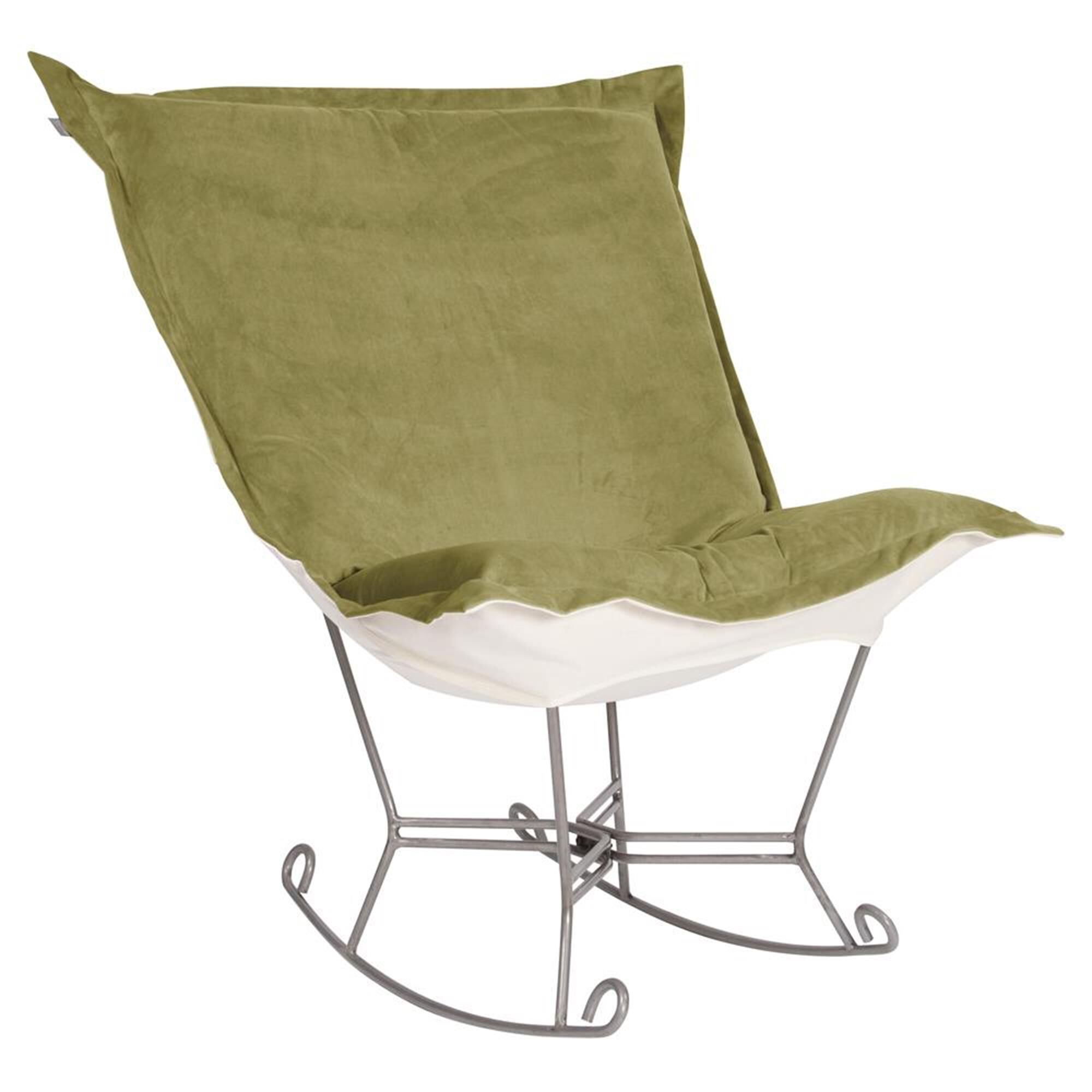 Scroll Puff Side Chair by Howard Elliott Collection