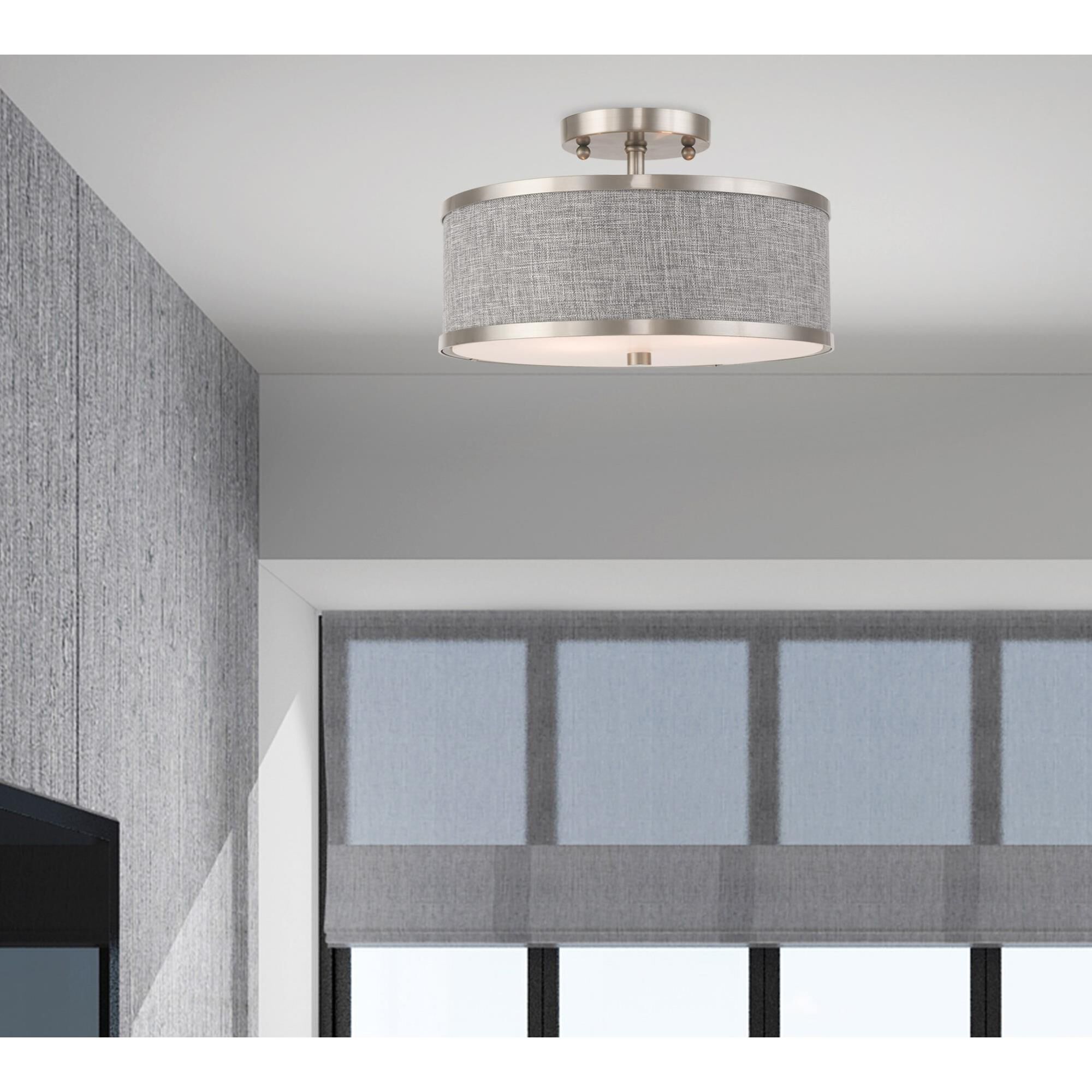 Park Ridge 2 Light Outdoor Flush Mount by Livex Lighting