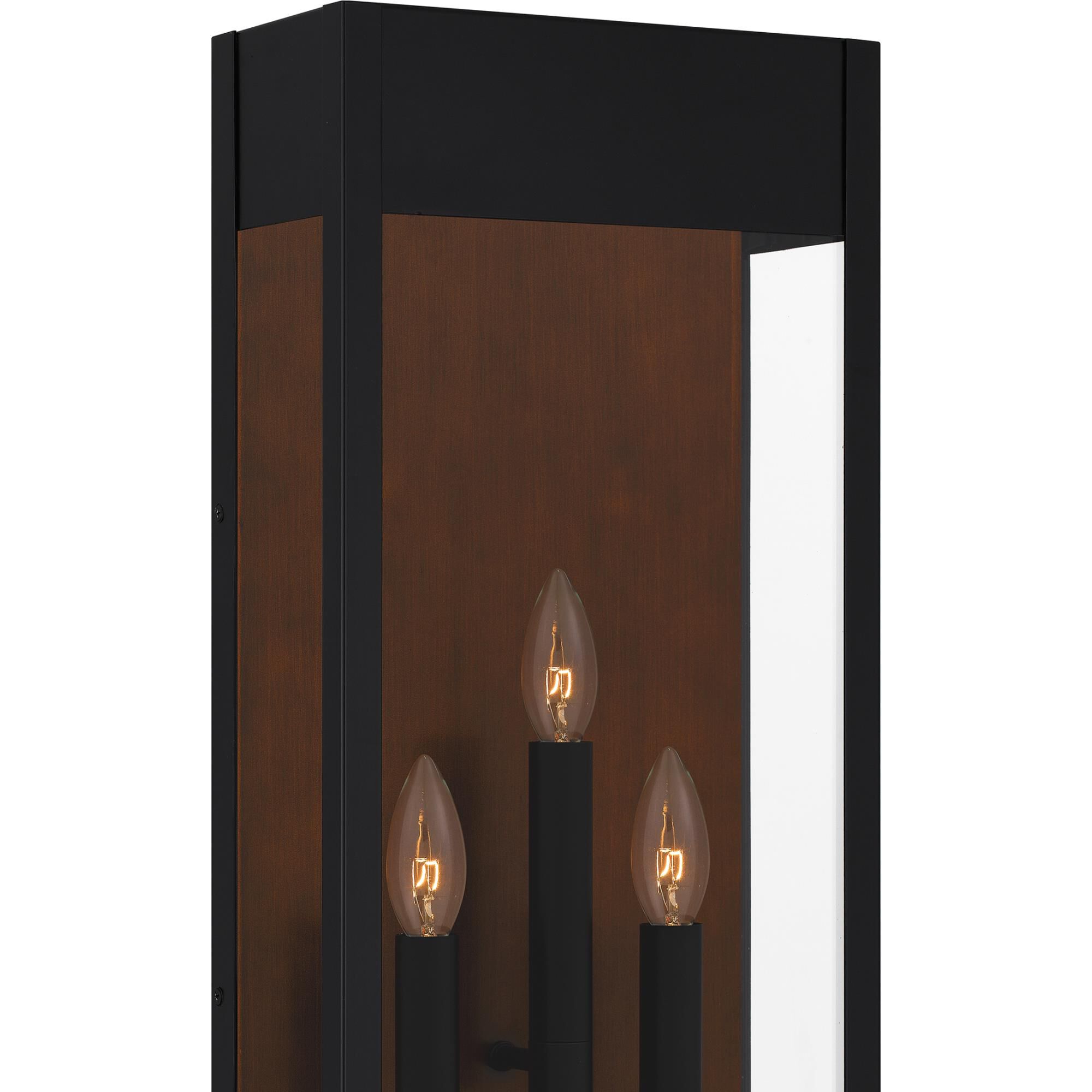 Maren 24 Inch Tall 3 Light Outdoor Wall Light by Quoizel