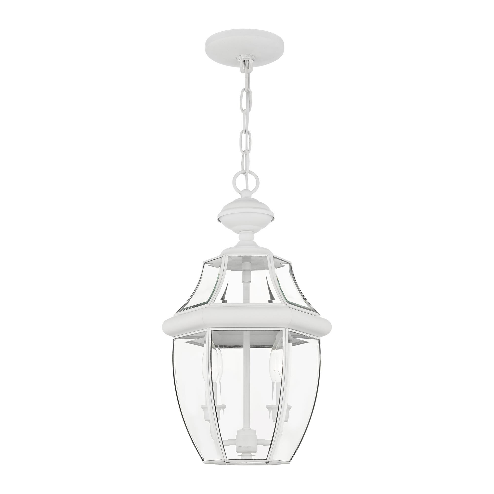 Monterey 19 Inch Tall 2 Light Outdoor Hanging Lantern by Livex Lighting