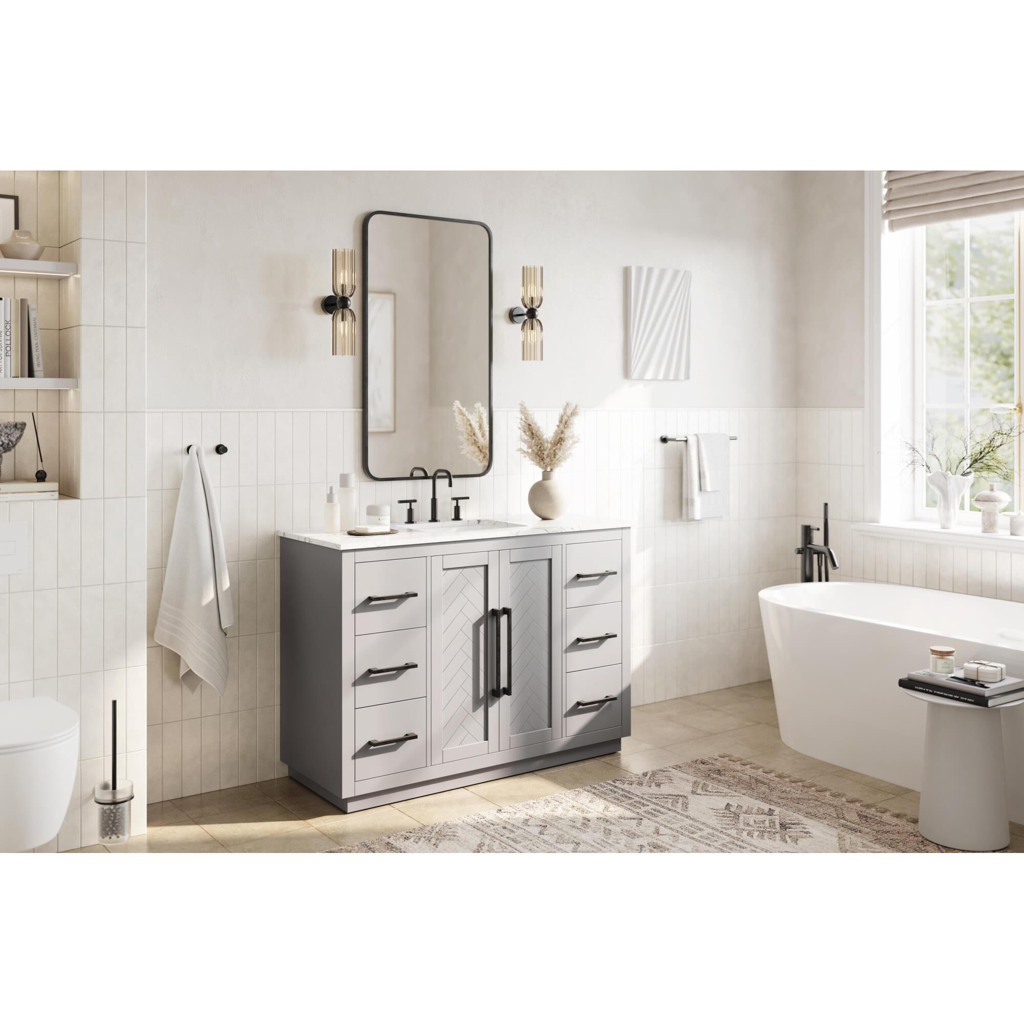Chase 48 Inch Bath Vanity by Elegant Dcor