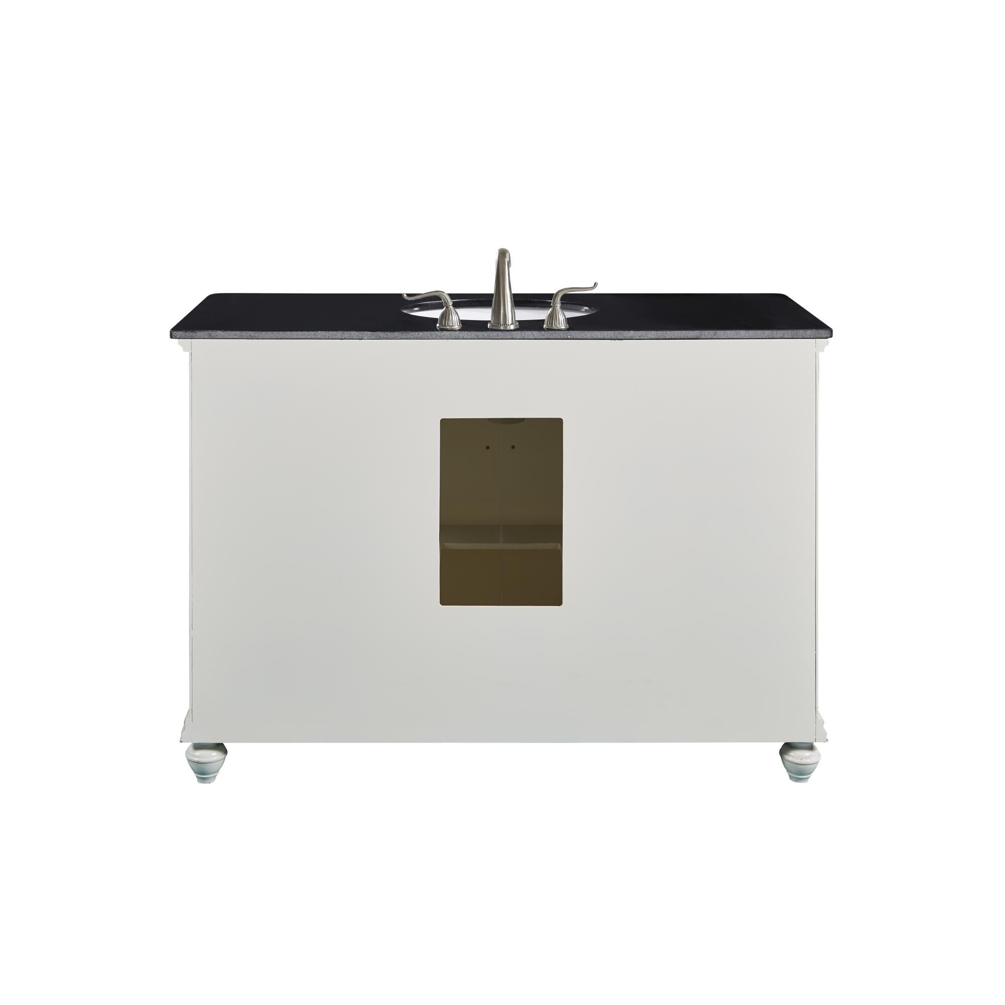 Shown in Antique White finish