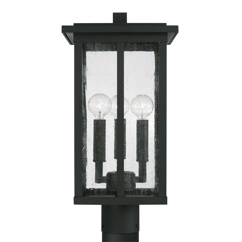 Barrett 18 Inch Tall 3 Light Outdoor Post Lamp by Capital Lighting Fixture Company
