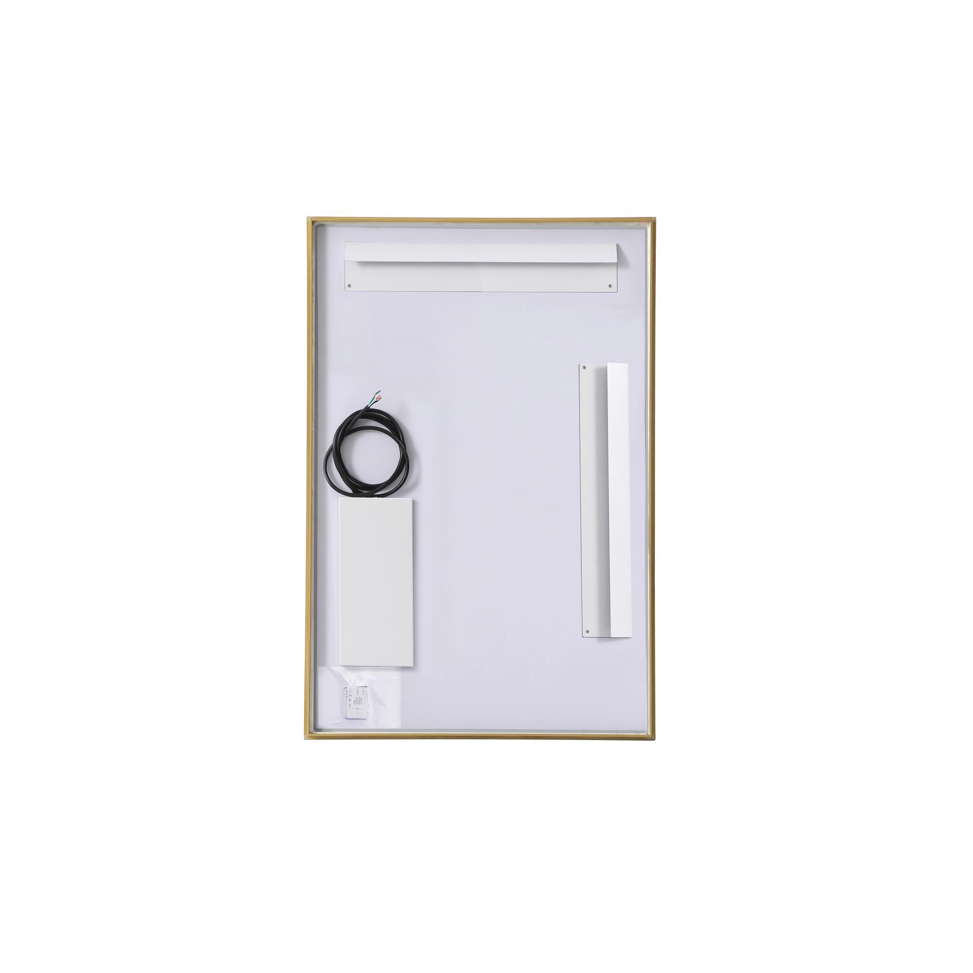 Pier LED Lighted Mirror by Elegant Decor