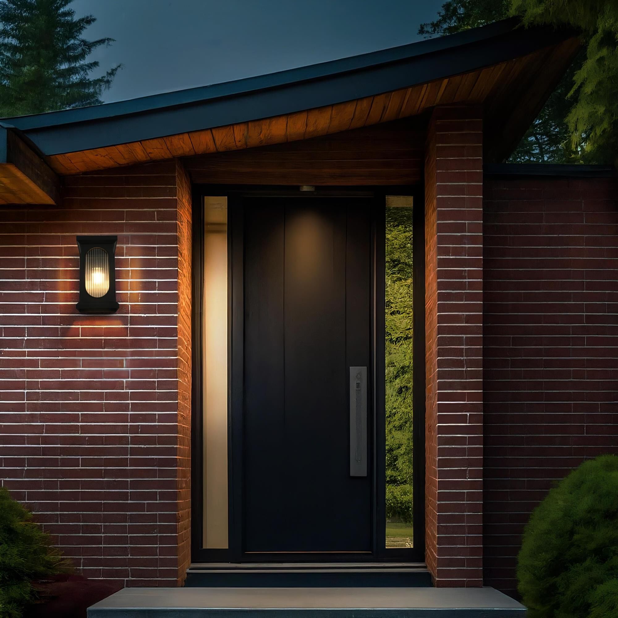 Sevyn 17 Inch Outdoor Wall Light by Elegant Lighting