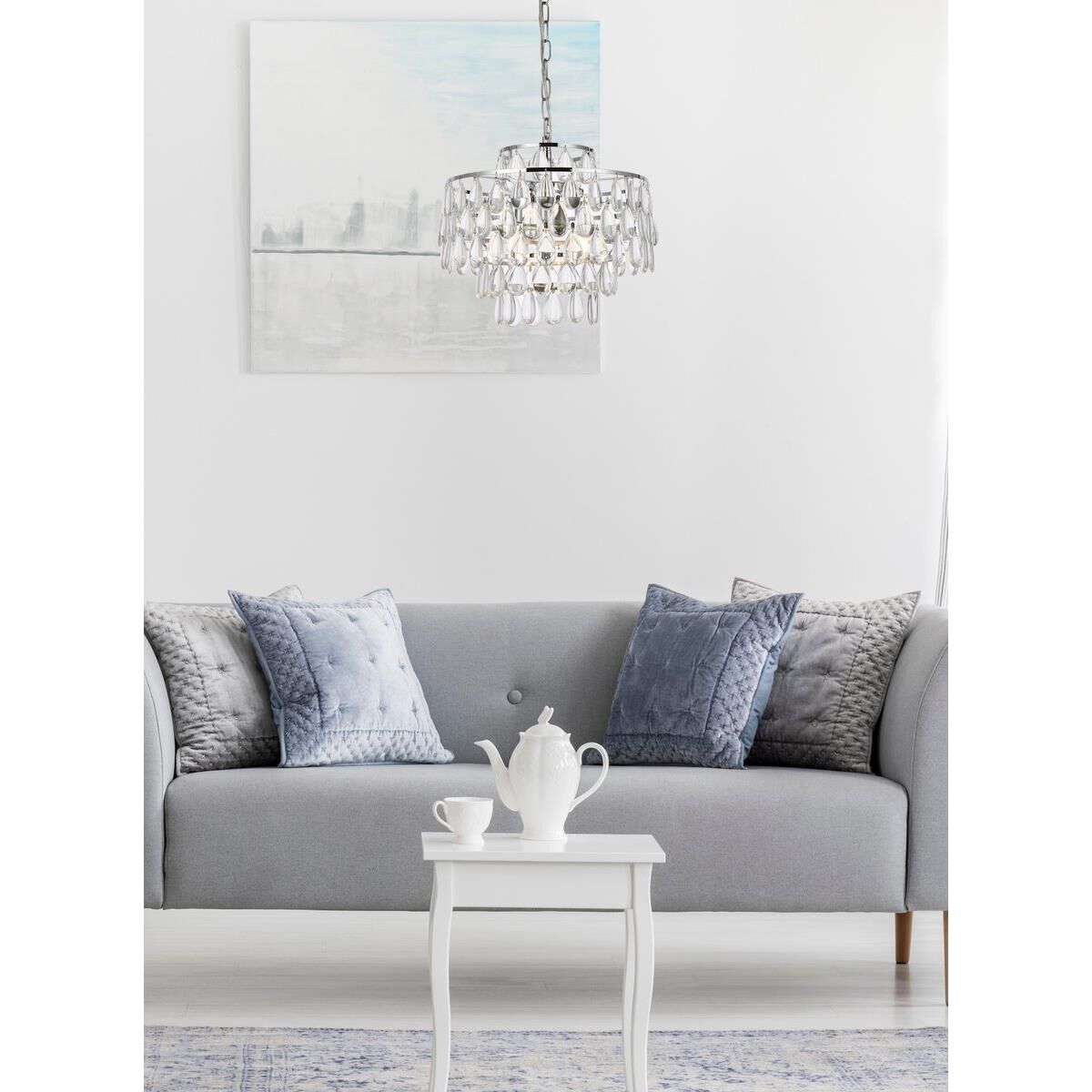 Mila 16 Inch Large Pendant by Elegant Lighting