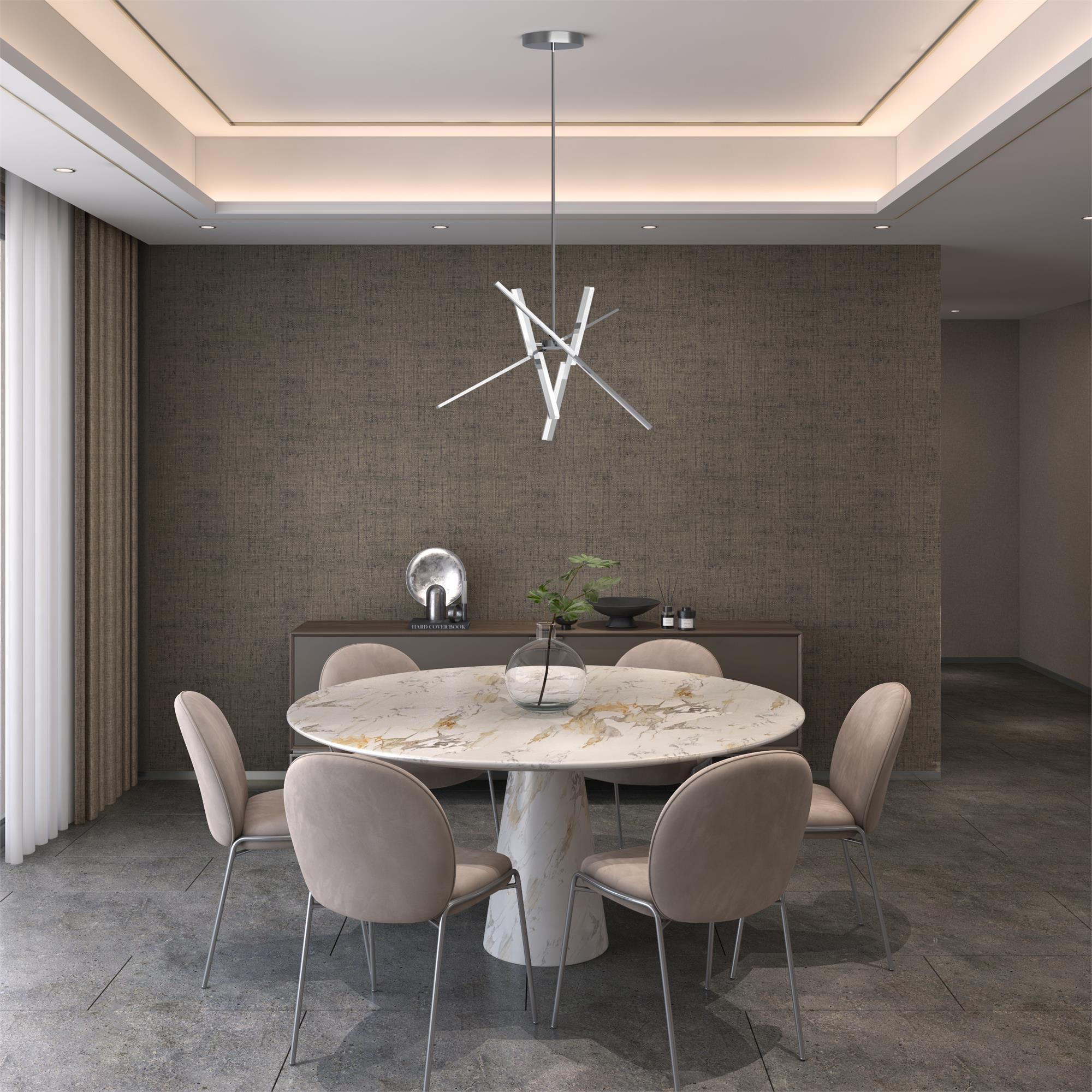 Stix 32 Inch Large Pendant by Artcraft