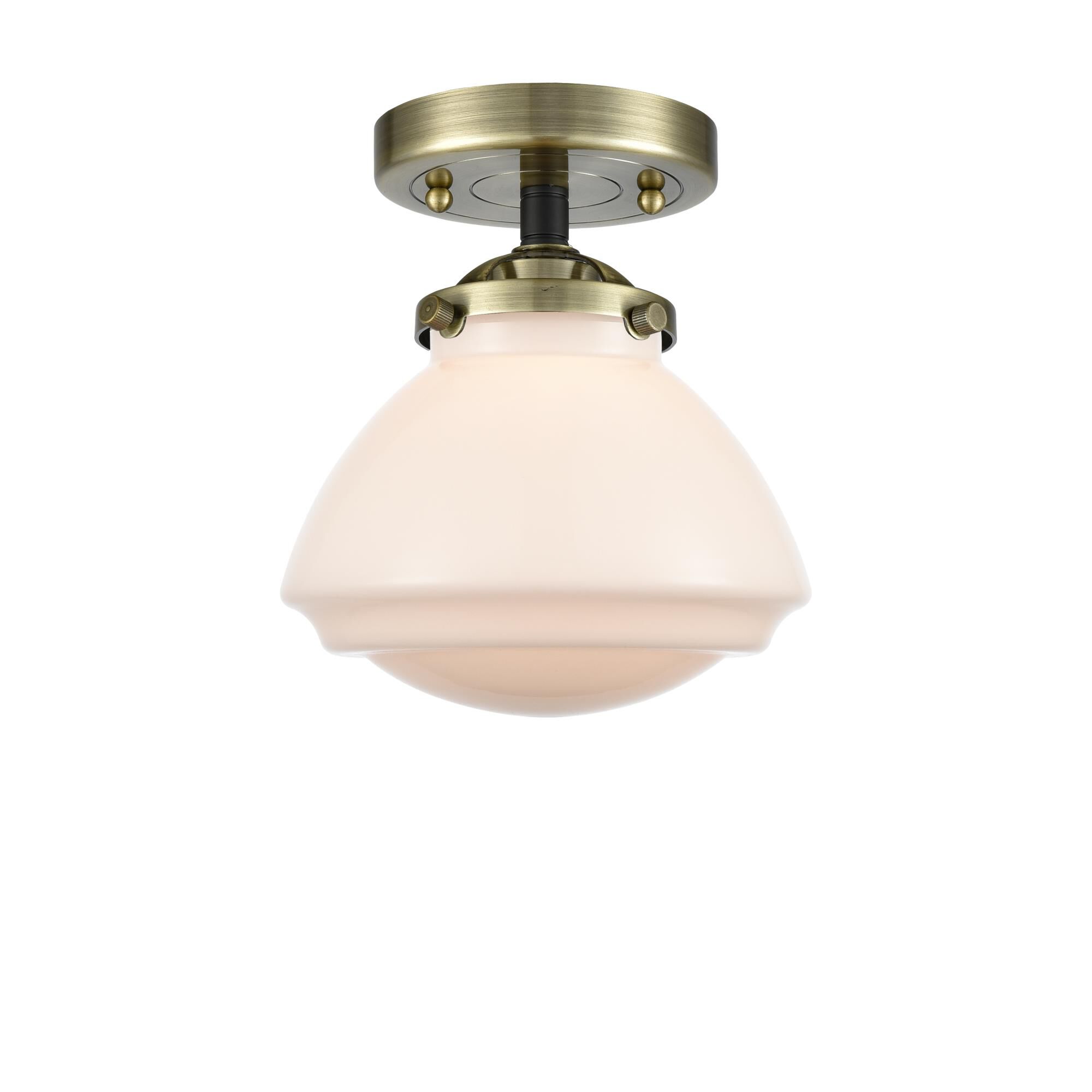 Shown in Black Antique Brass finish and Bell glass and Glass shade