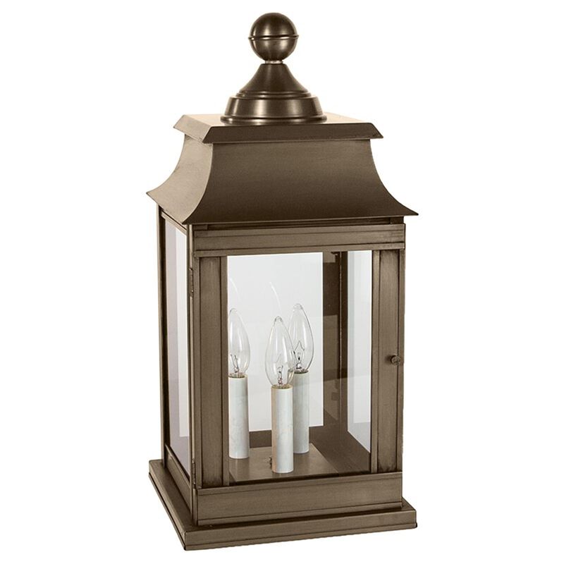 Concord 21 Inch 3 Light Outdoor Pier Lamp by Northeast Lantern
