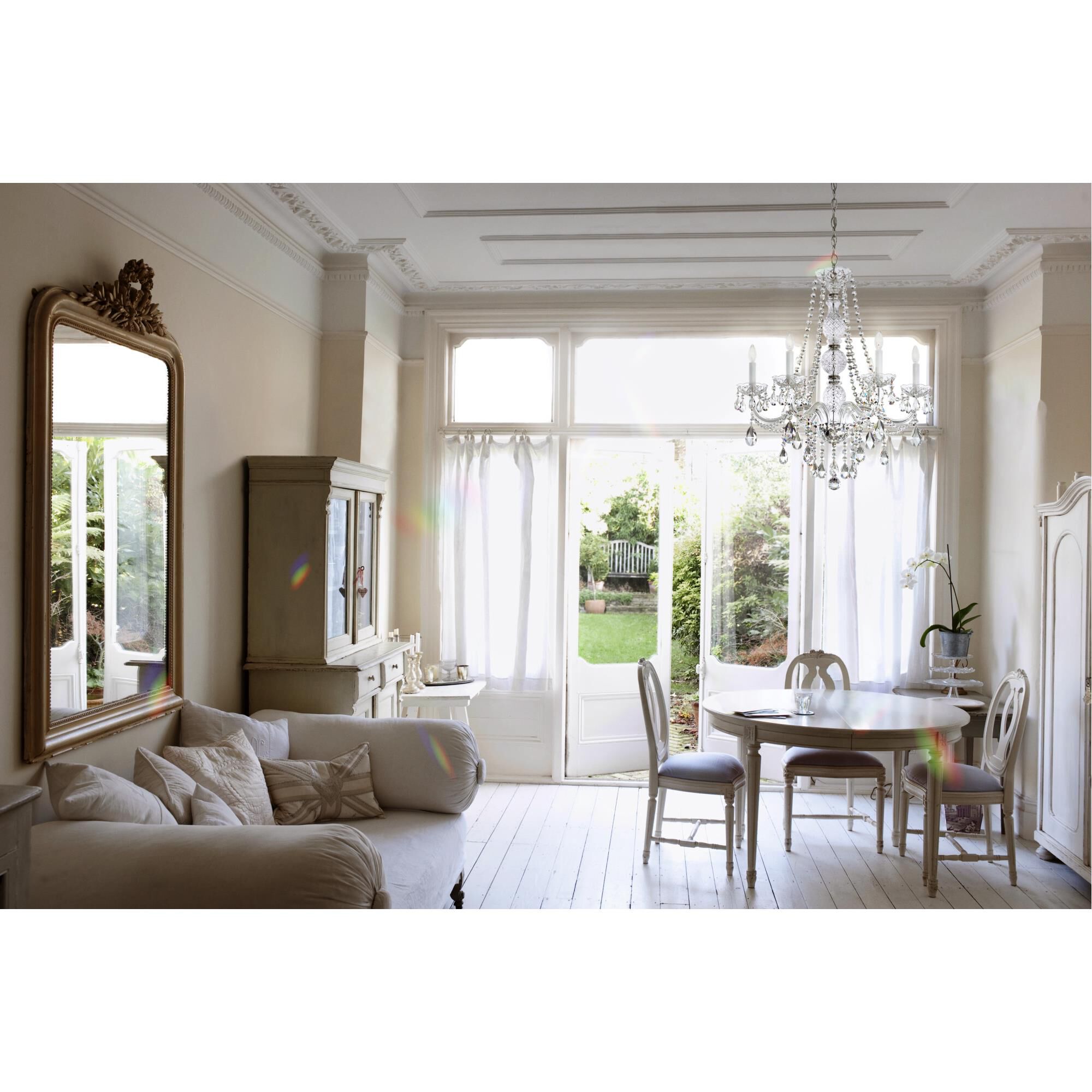 Arlington 24 Inch 6 Light Chandelier by Schonbek