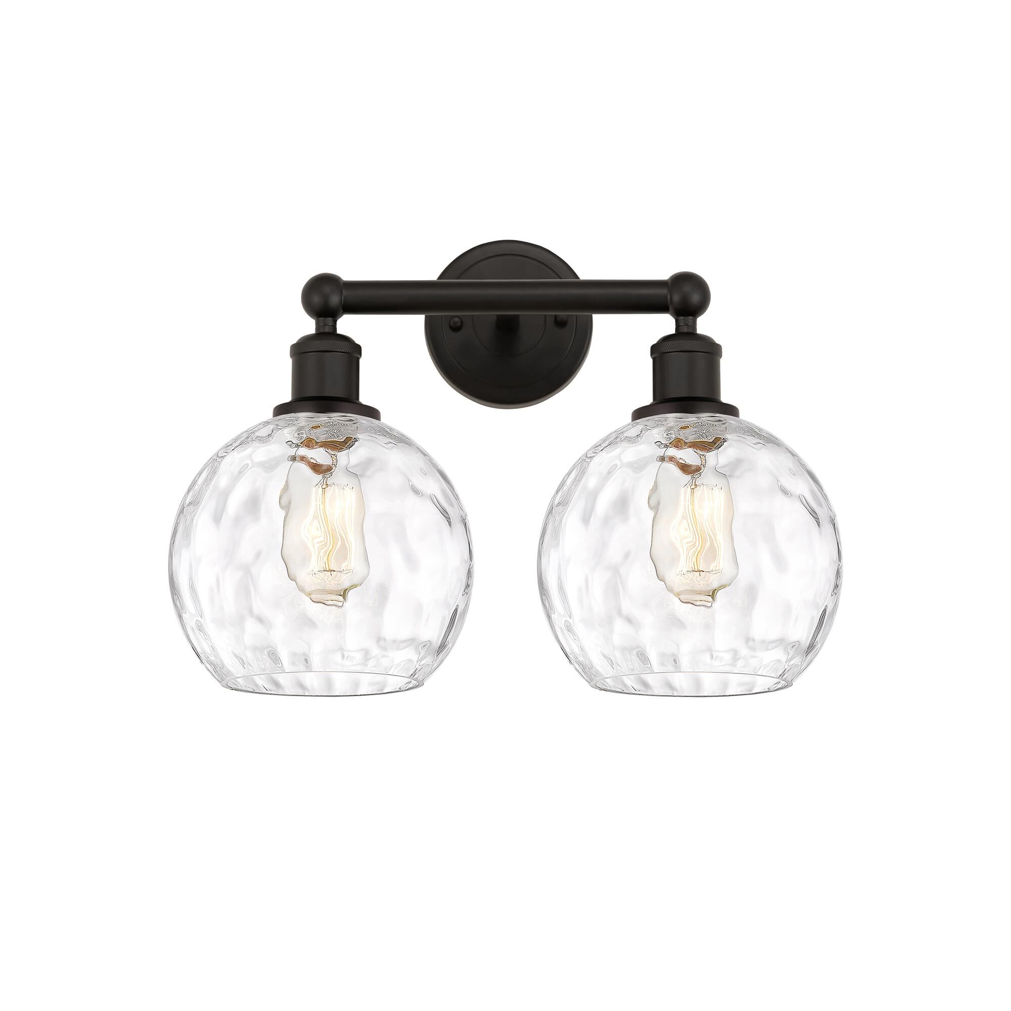 Shown in Oil Rubbed Bronze finish and Clear glass