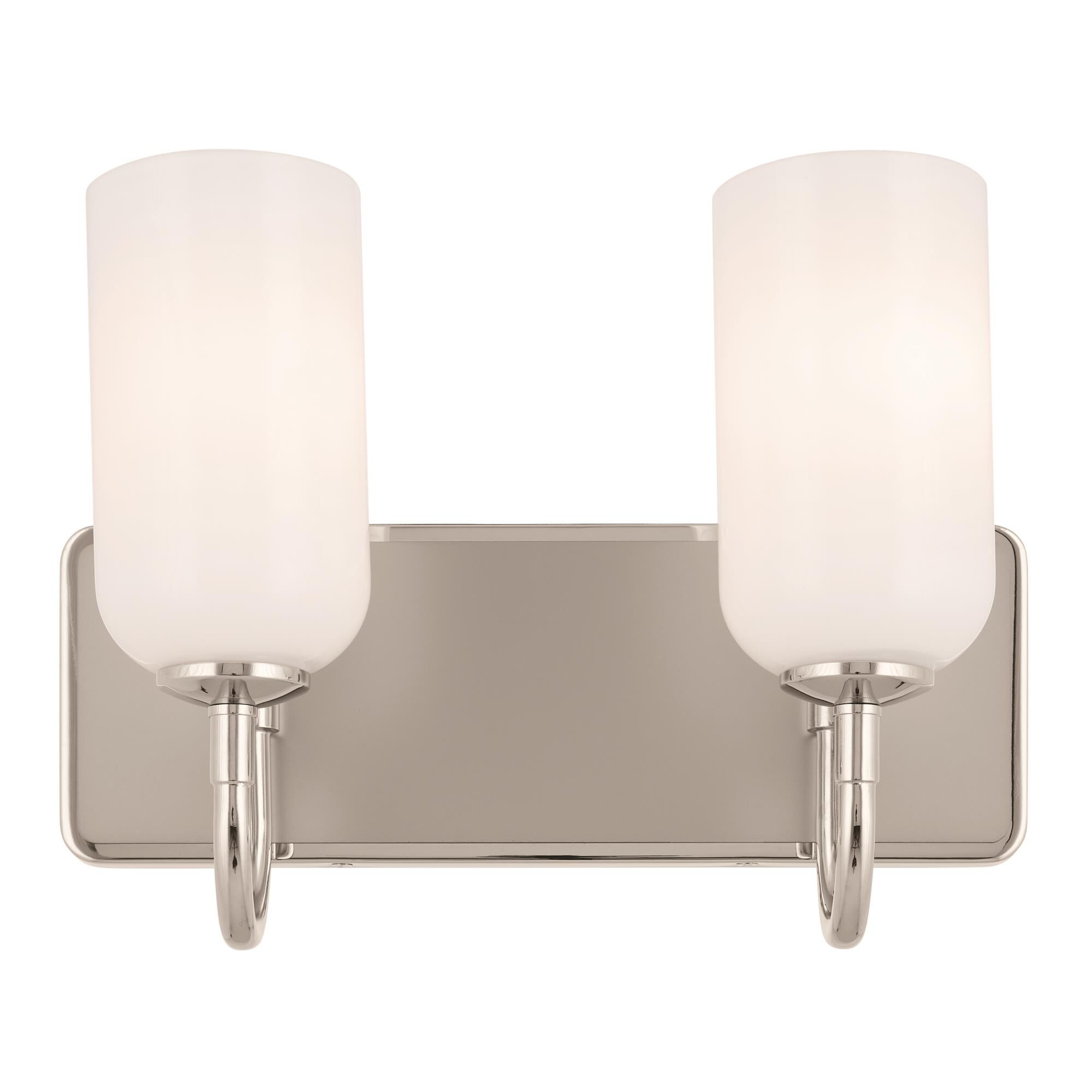 Shown in Polished Nickel finish and Opal glass