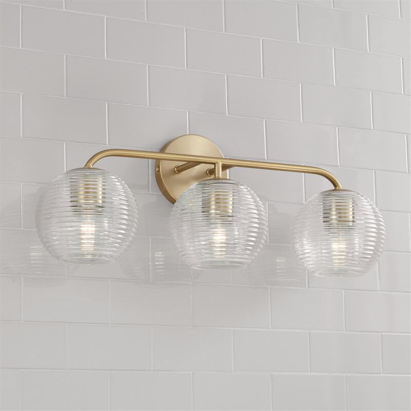 Dolan 24 Inch 3 Light Bath Vanity Light by Capital Lighting Fixture Company