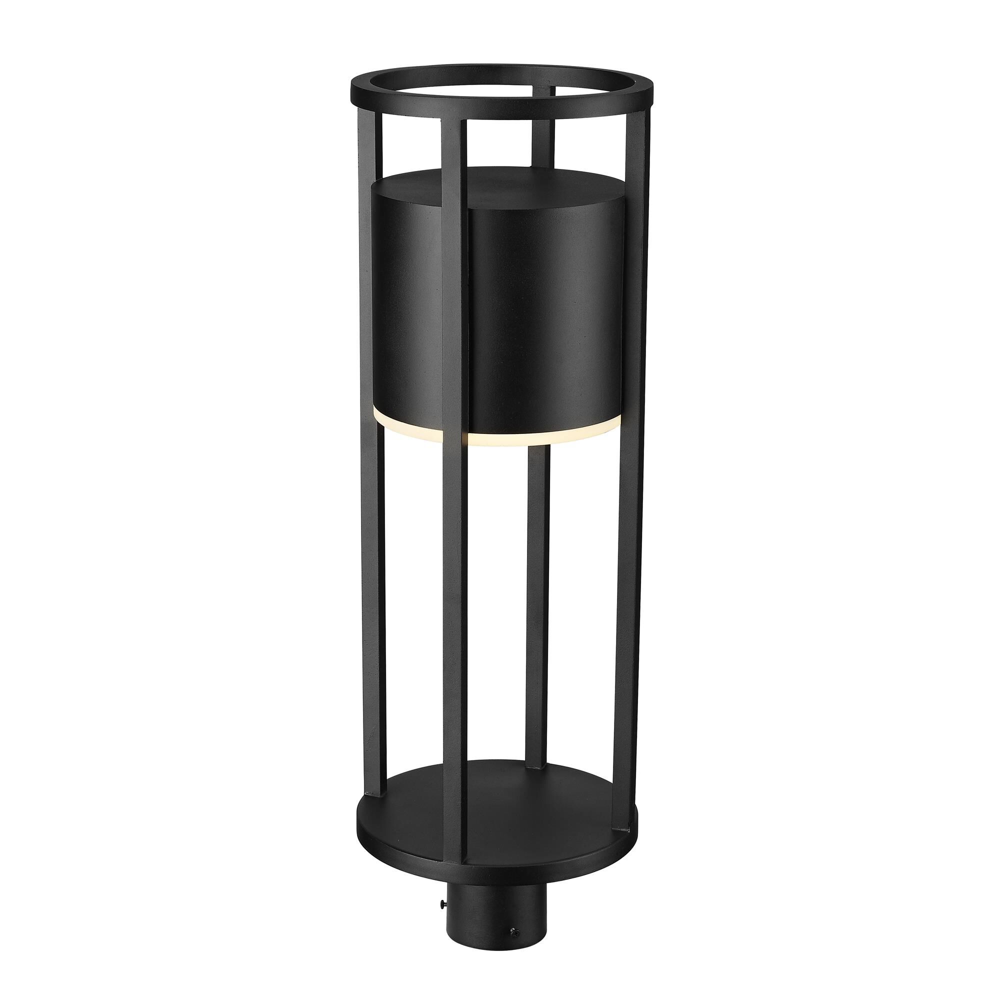 Shown in Black finish and Etched glass