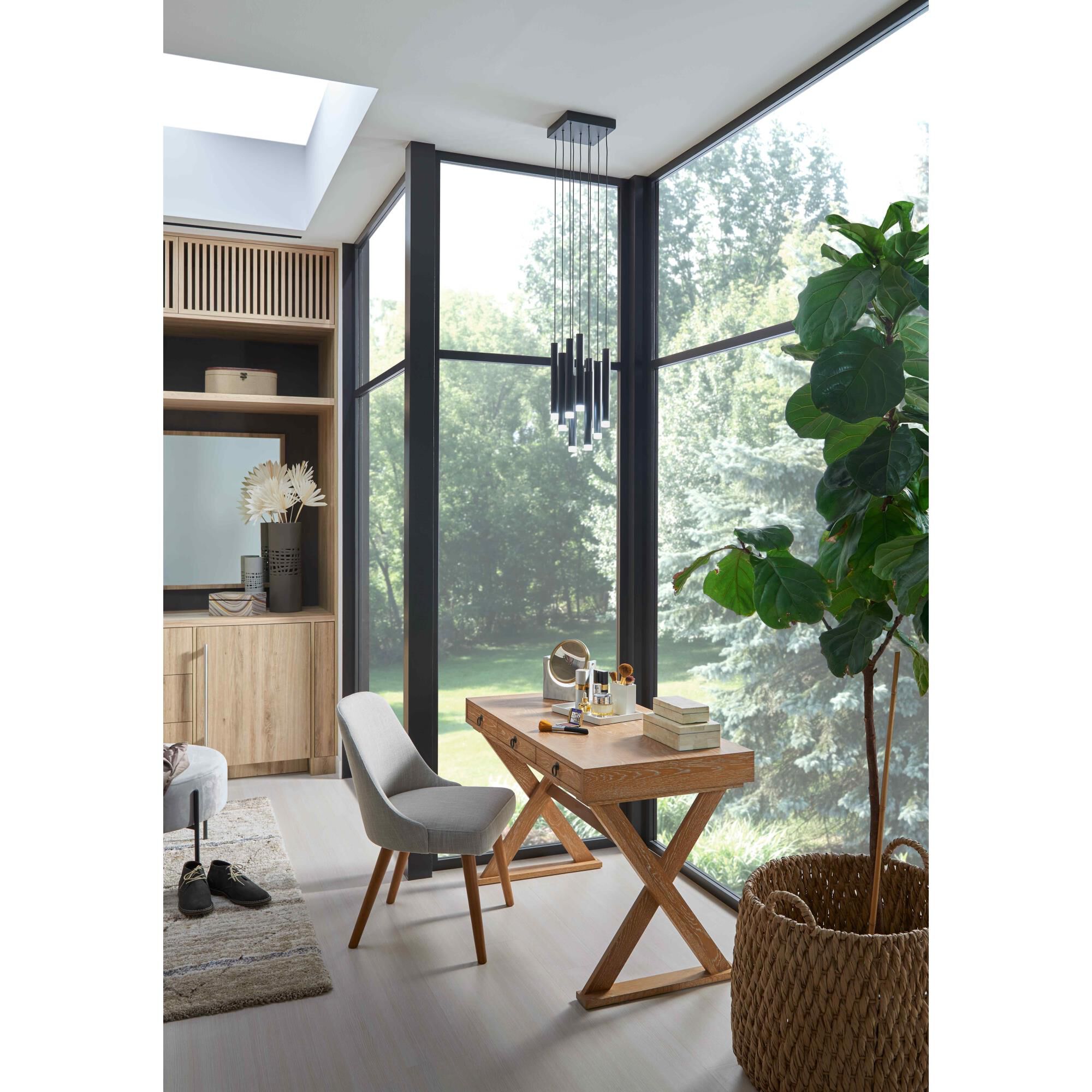 Harmony 8 Inch 9 Light LED Multi Light Pendant by Fredrick Ramond