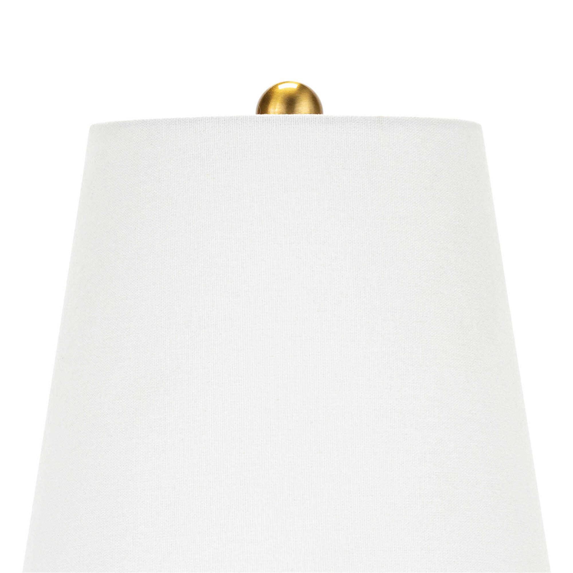Shown in Clear finish and Linen shade