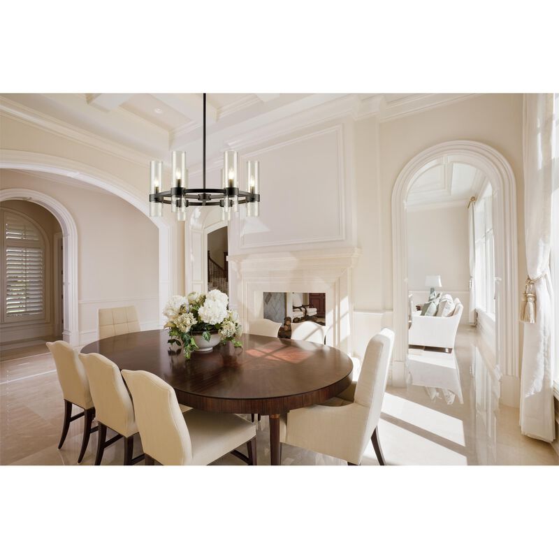 Datus 26 Inch 6 Light Chandelier by Z-Lite