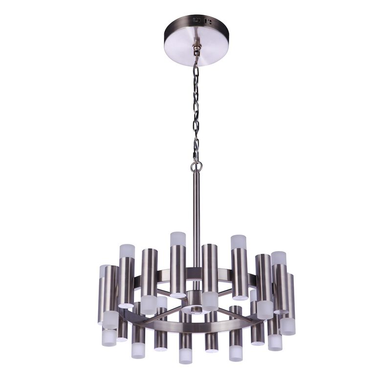 Simple Lux 20 Inch 20 Light LED Mini Chandelier by Craftmade