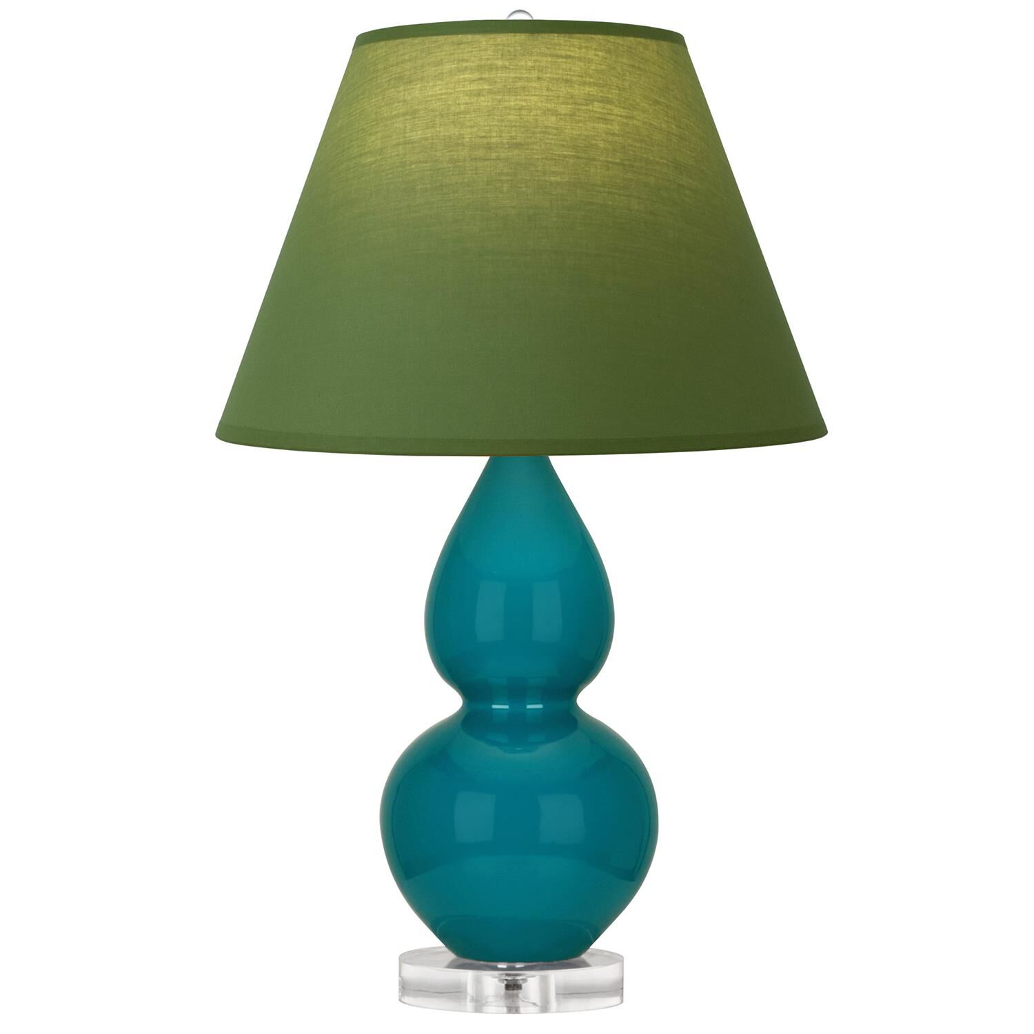 Small Double Gourd 23 Inch Table Lamp by Robert Abbey