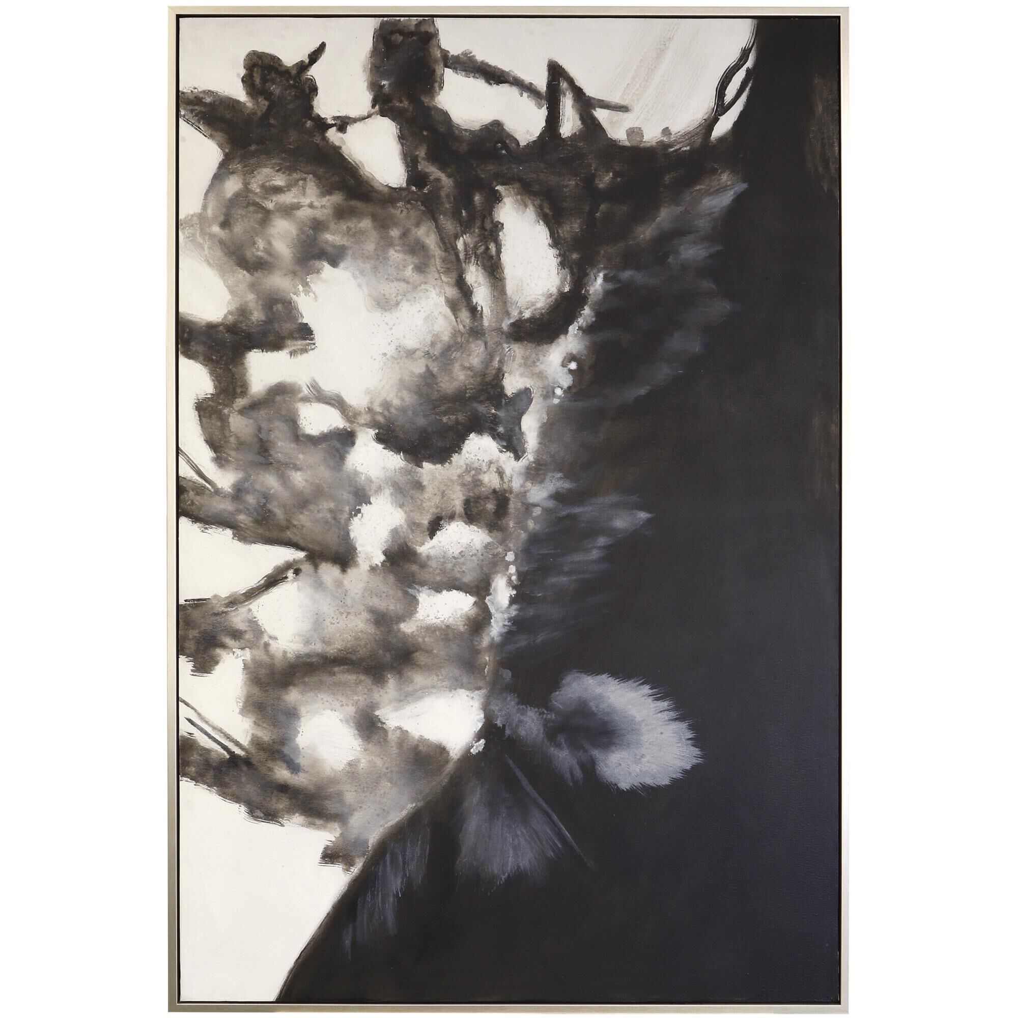 Shown in Black, White finish