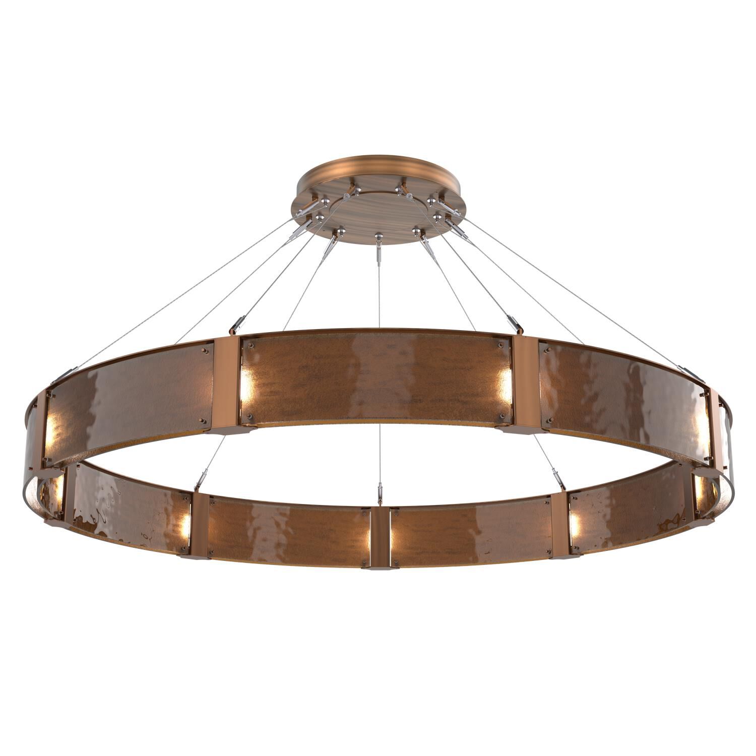 Parallel 60 Inch 36 Light LED Chandelier by Hammerton Studio