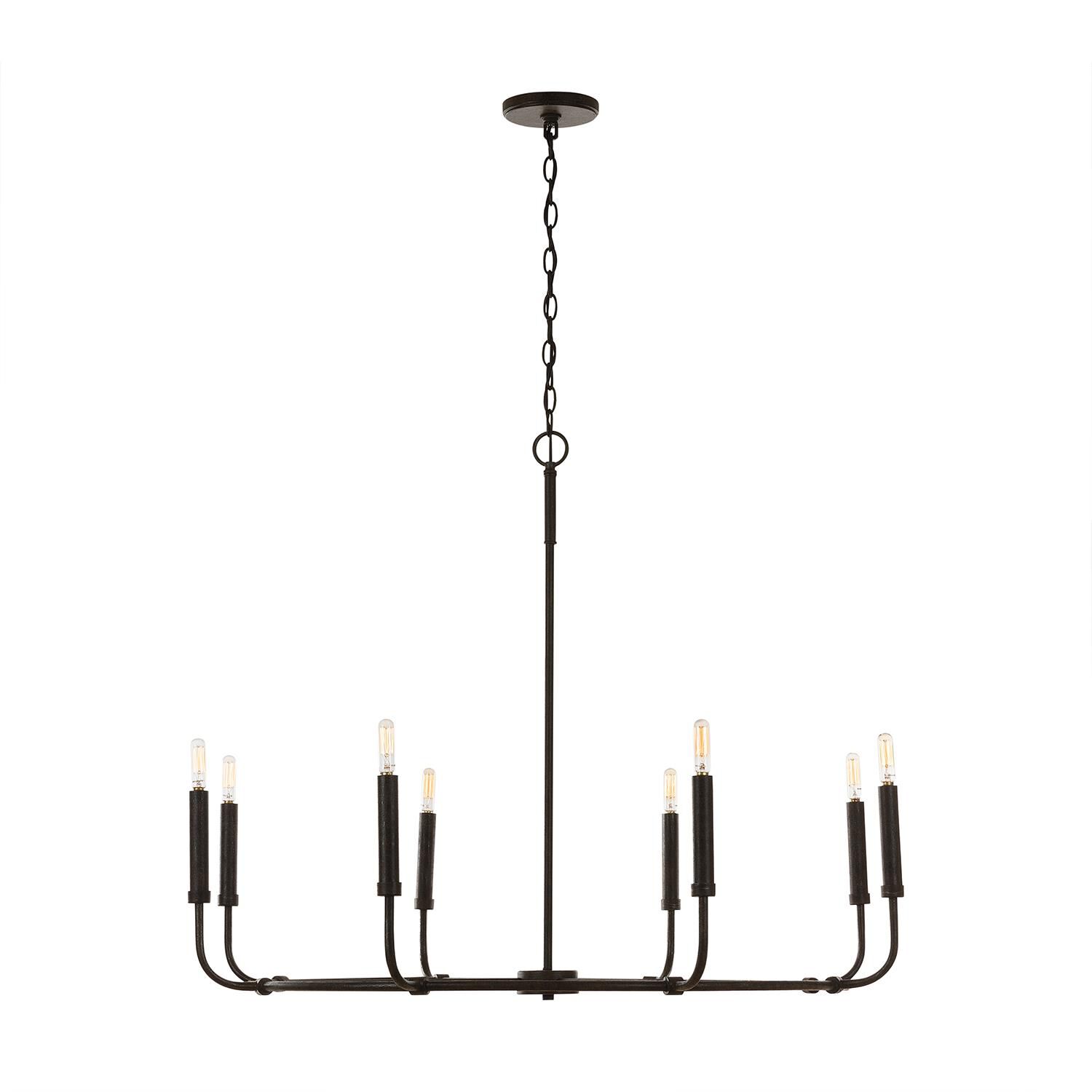 38 Inch 8 Light Chandelier by Capital Lighting Fixture Company