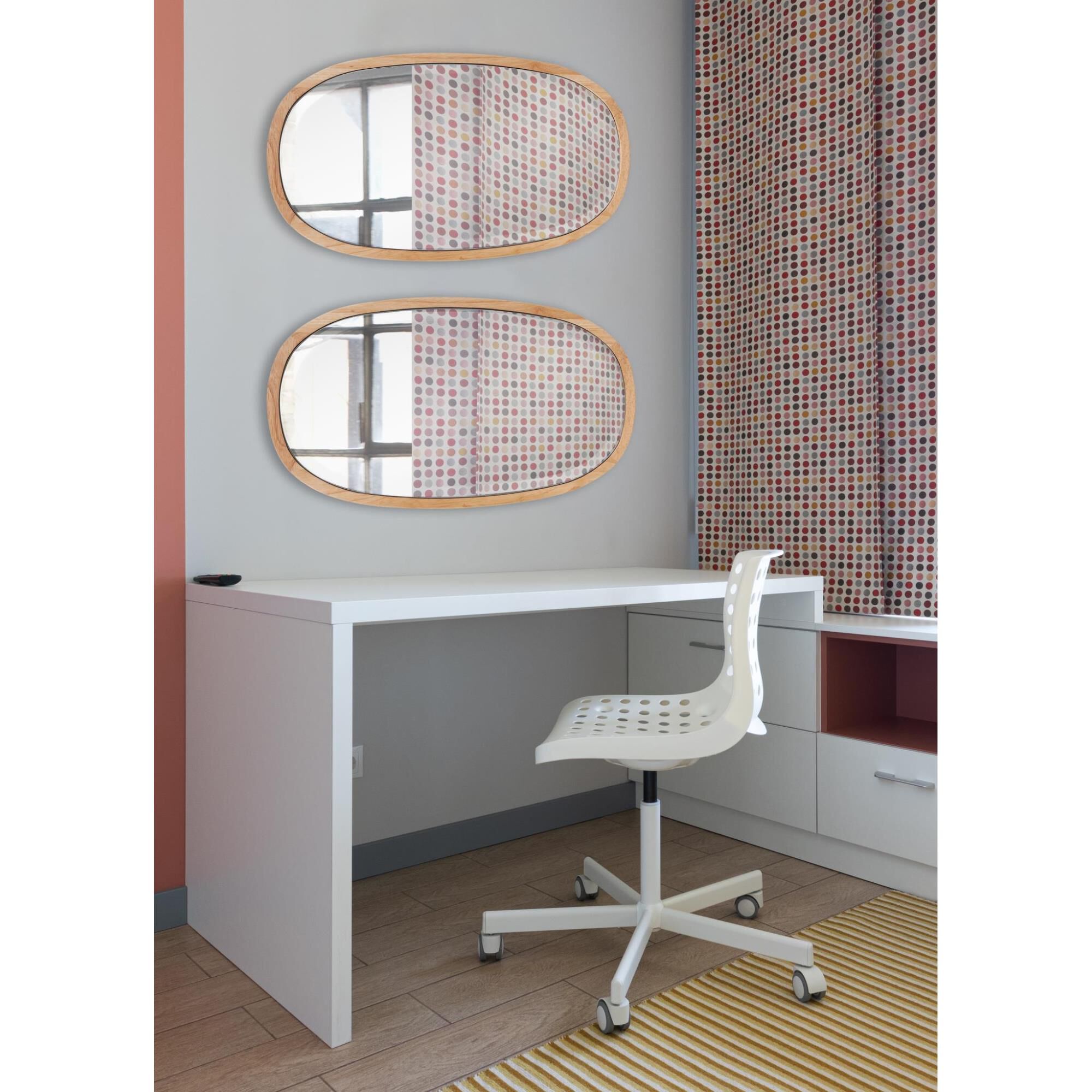 The Johann Decorative Mirror by Howard Elliott Collection