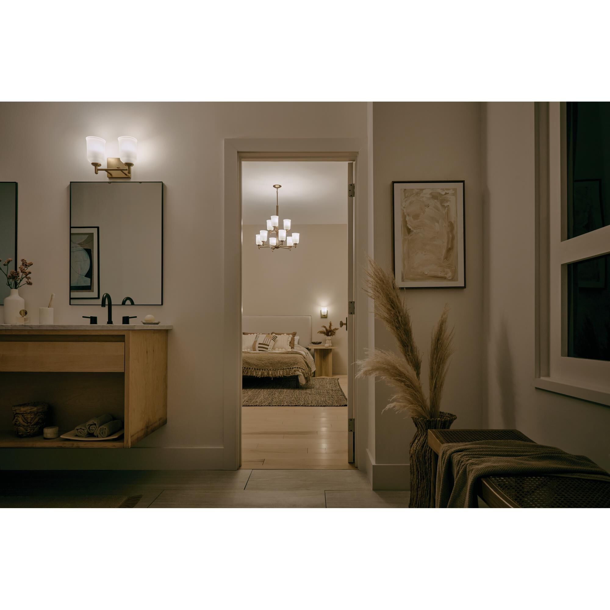 Shailene 13 Inch Bath Vanity Light by Kichler Lighting