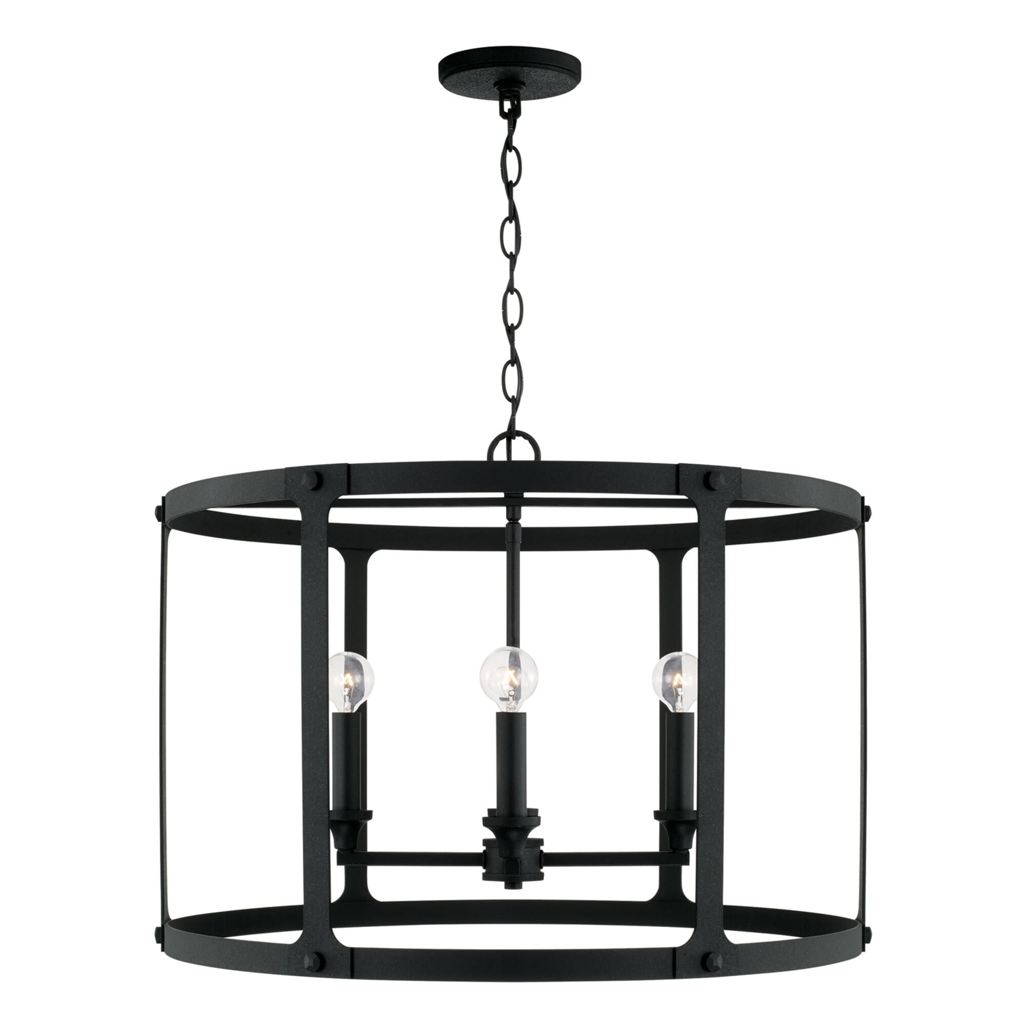 Shown in Black Iron finish