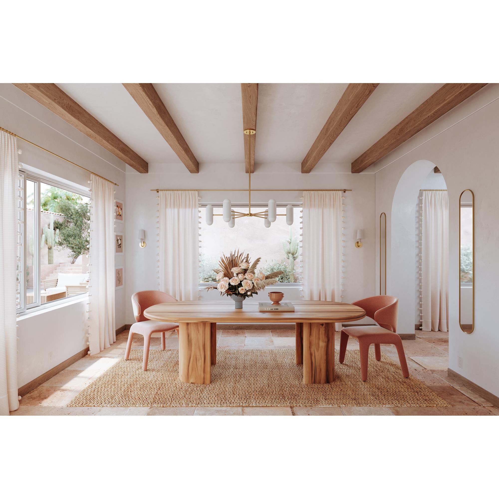 Kira 40 Inch Chandelier by Mitzi