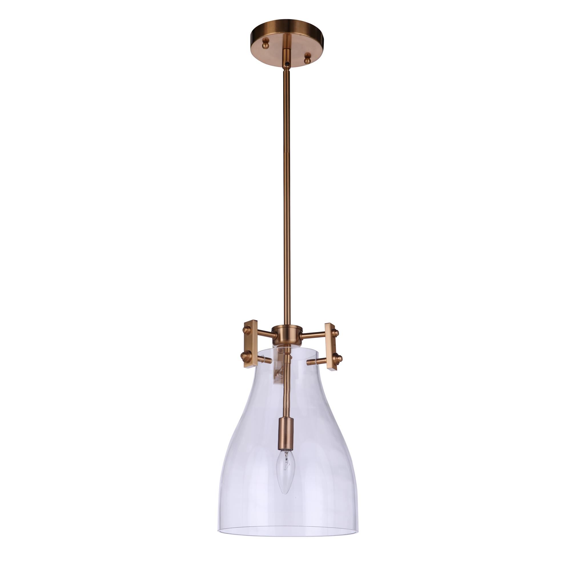 Shown in Satin Brass finish