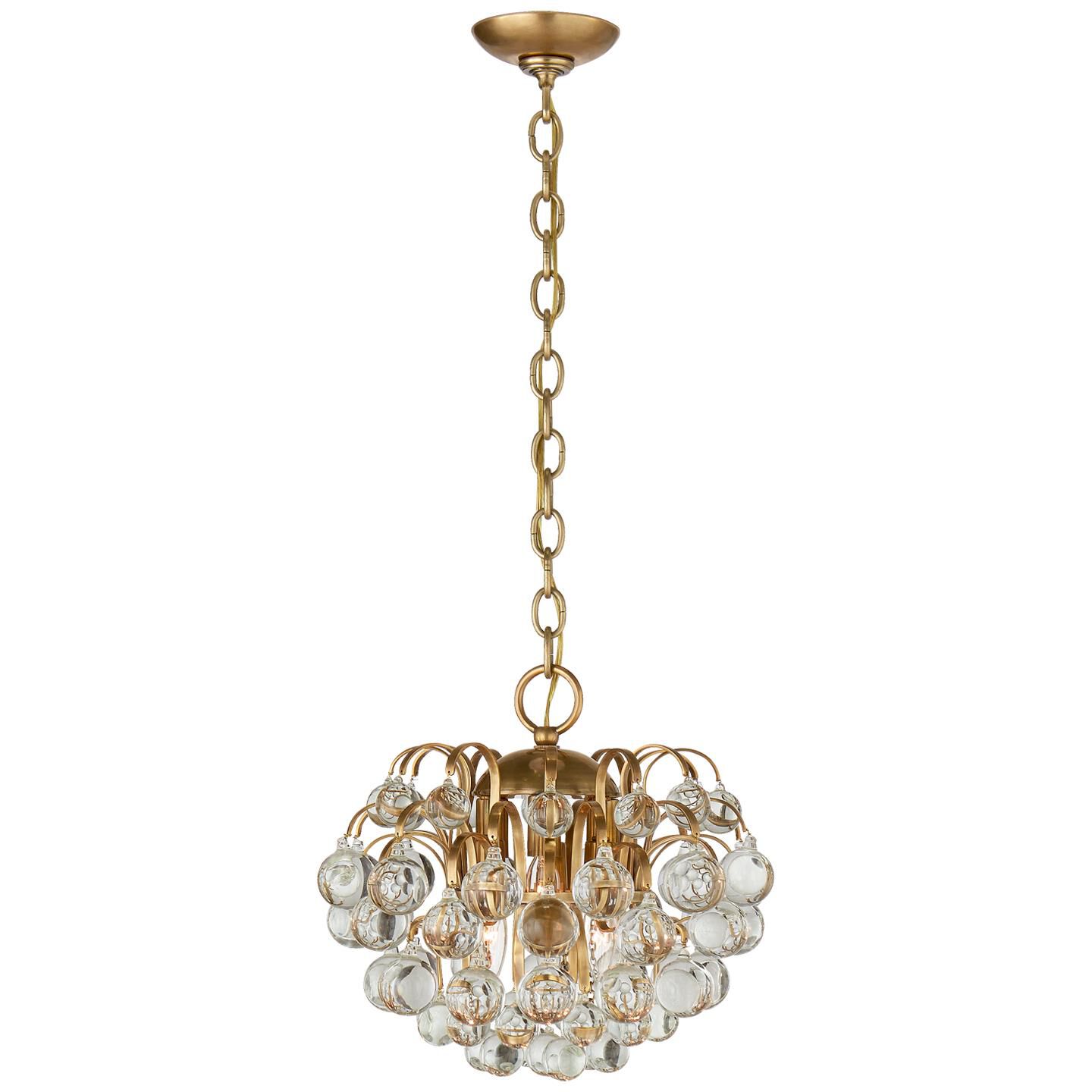 AERIN Bellvale 15 Inch 6 Light Mini Chandelier by Visual Comfort Signature Collection