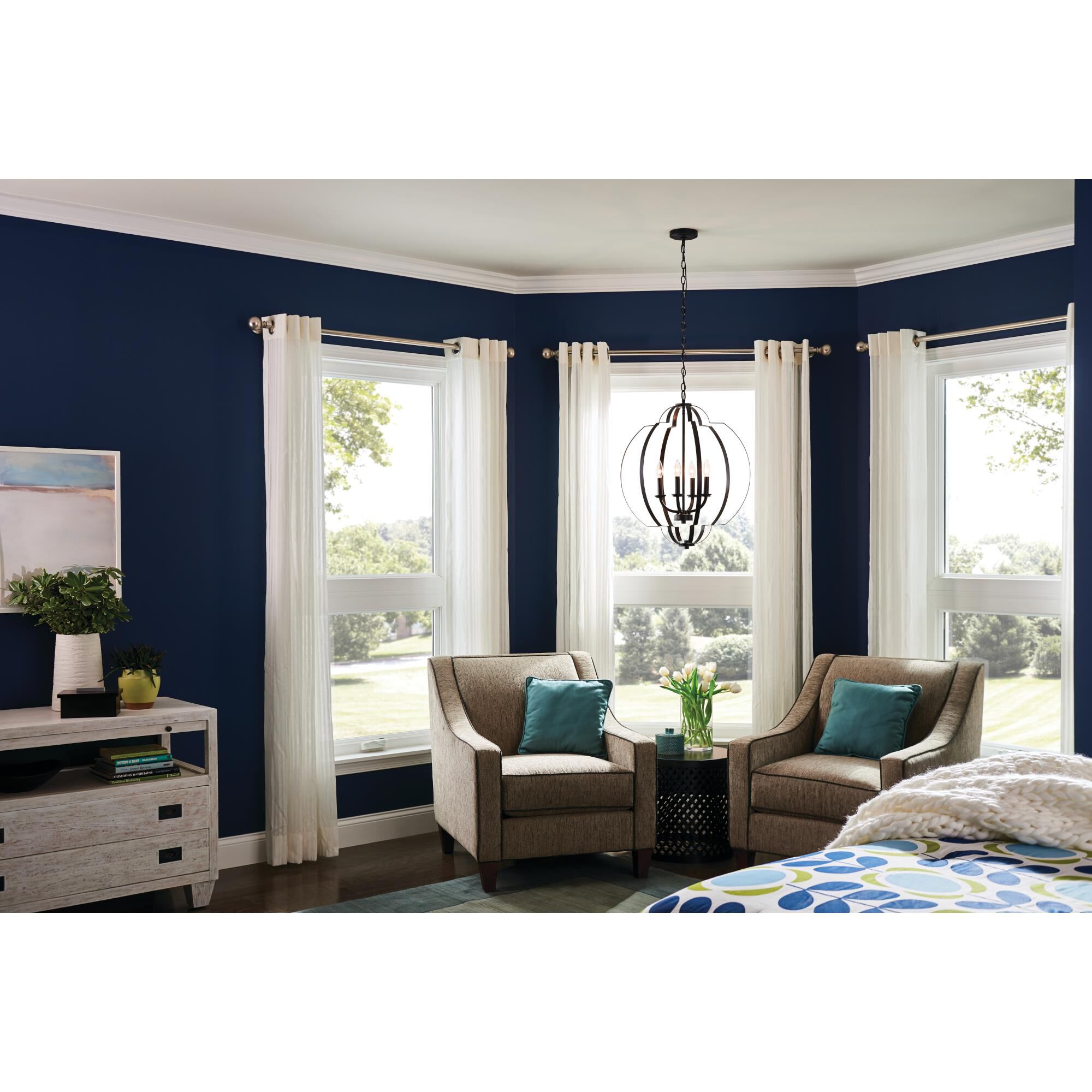 Shown in Black finish