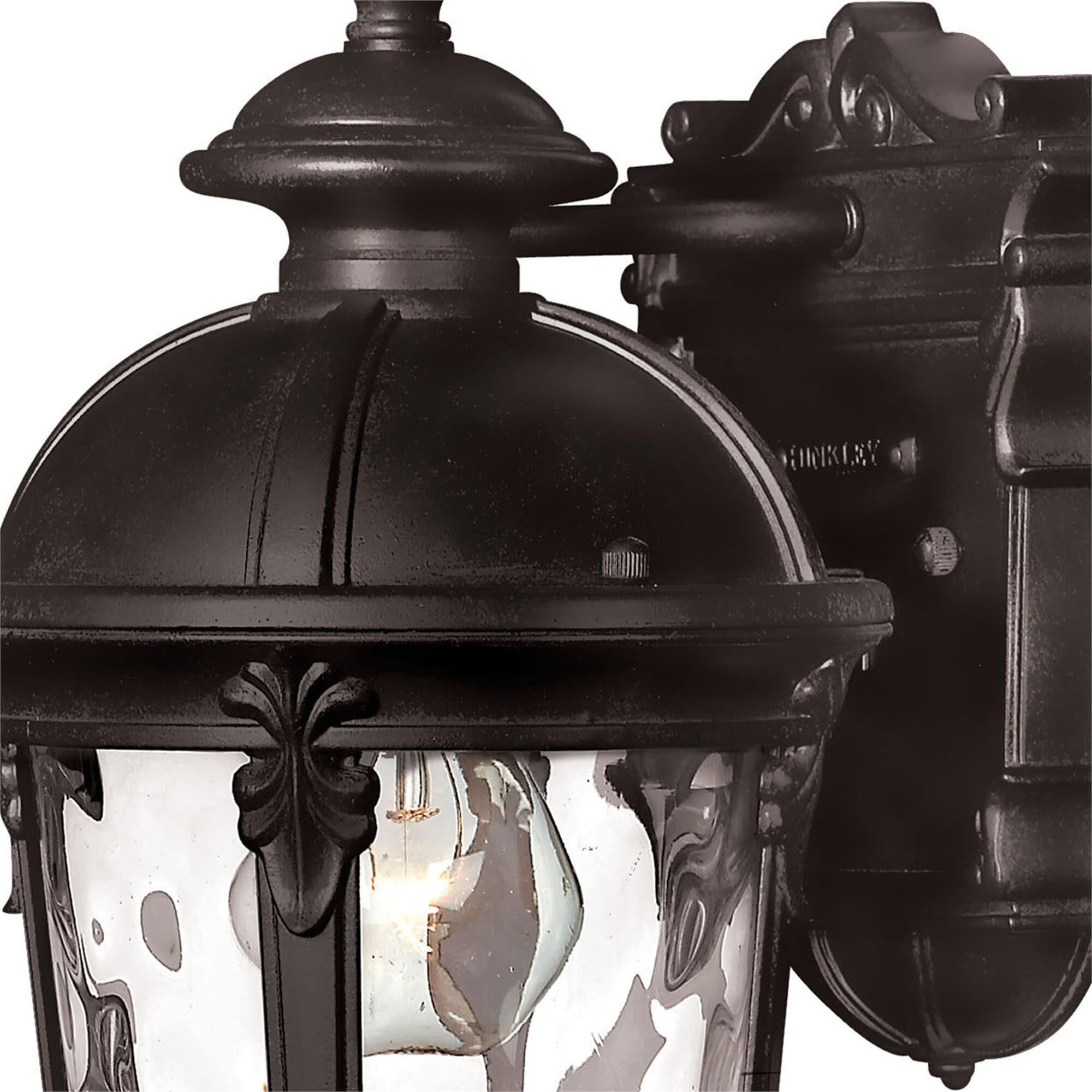Shown in Black finish and Clear Water glass