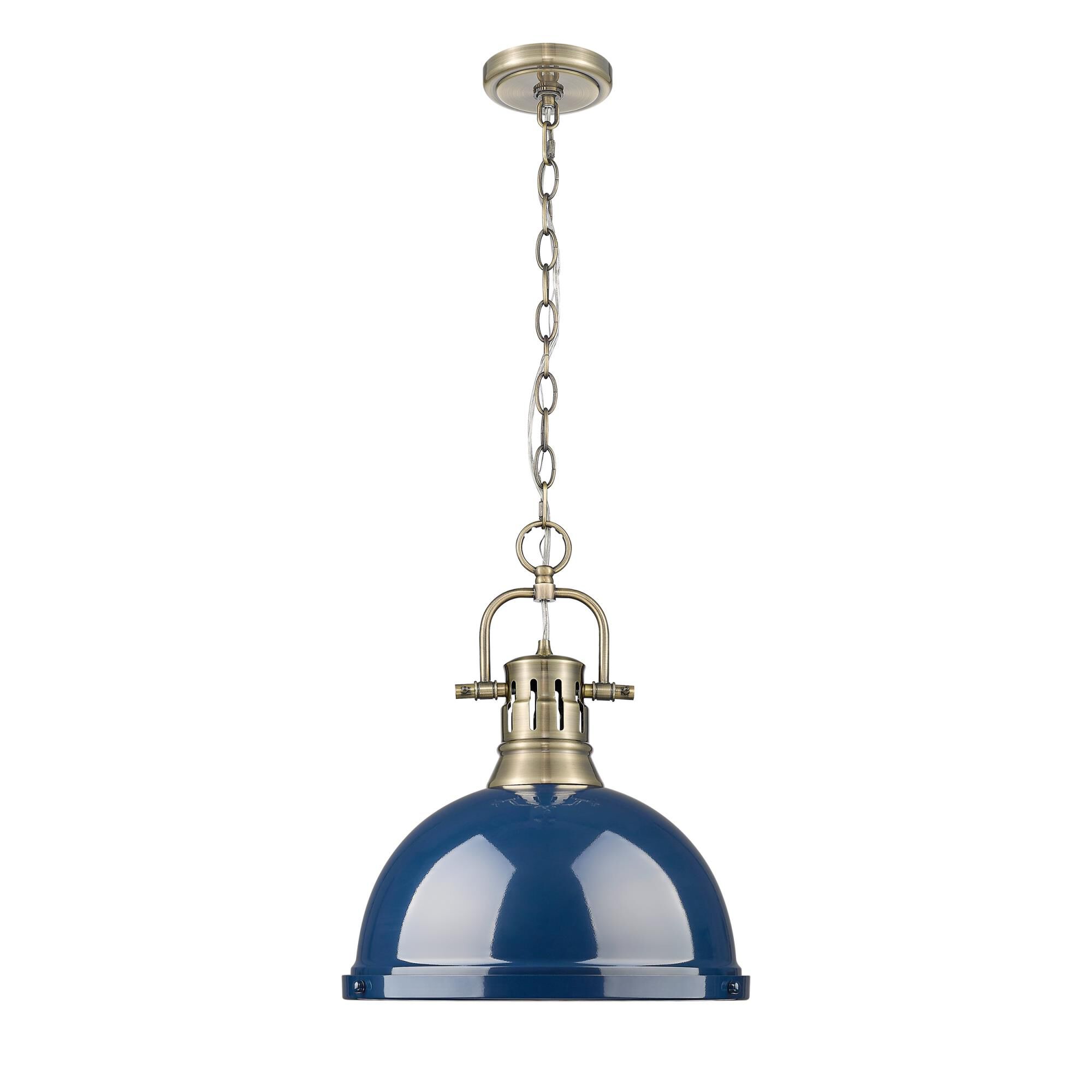 Duncan 14 Inch Large Pendant by Golden Lighting