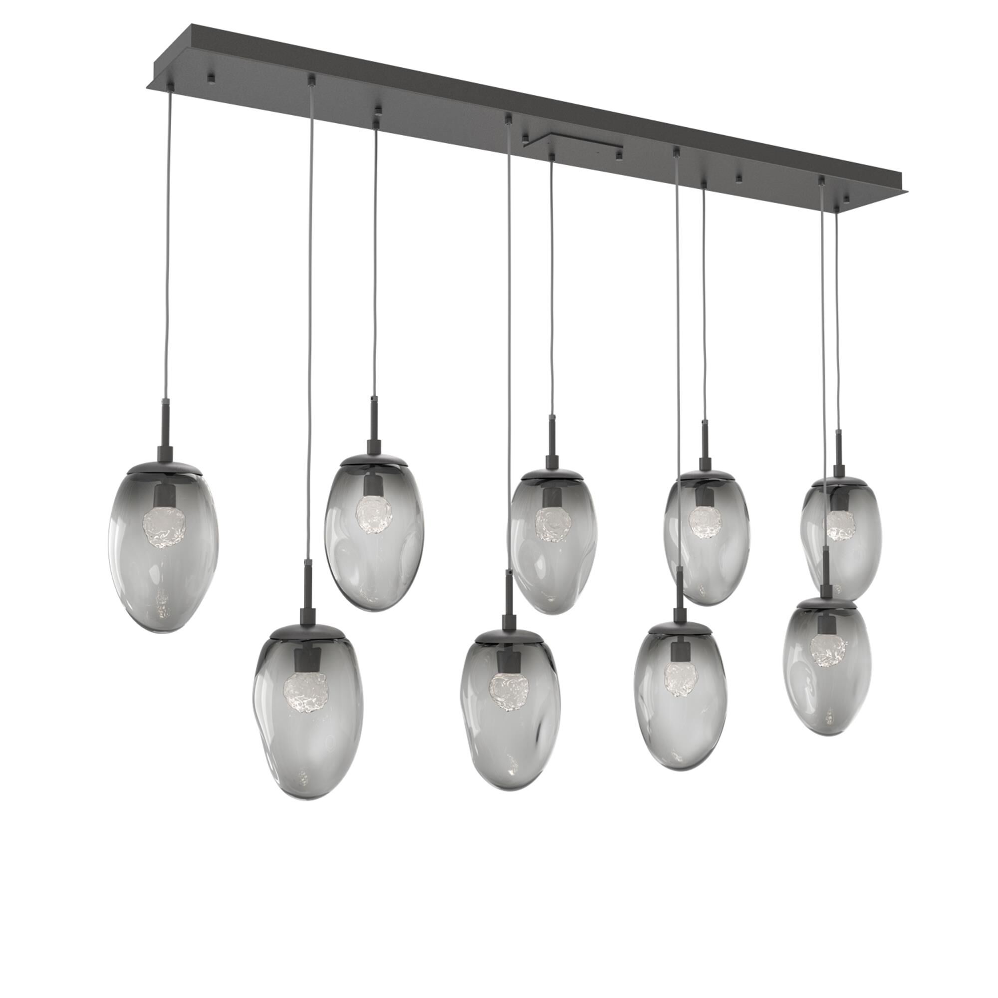 Levi Wilson Nebula 70 Inch 9 Light LED Linear Suspension Light by Hammerton Studio