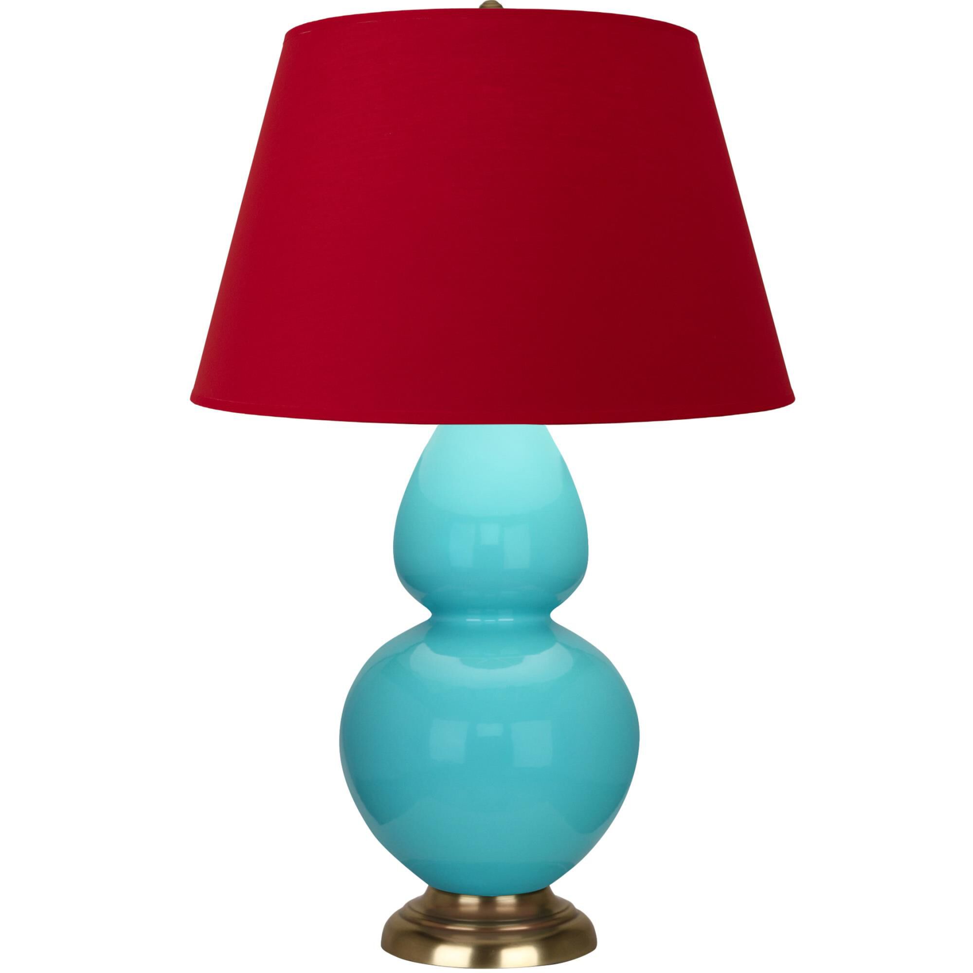Double Gourd 31 Inch Table Lamp by Robert Abbey