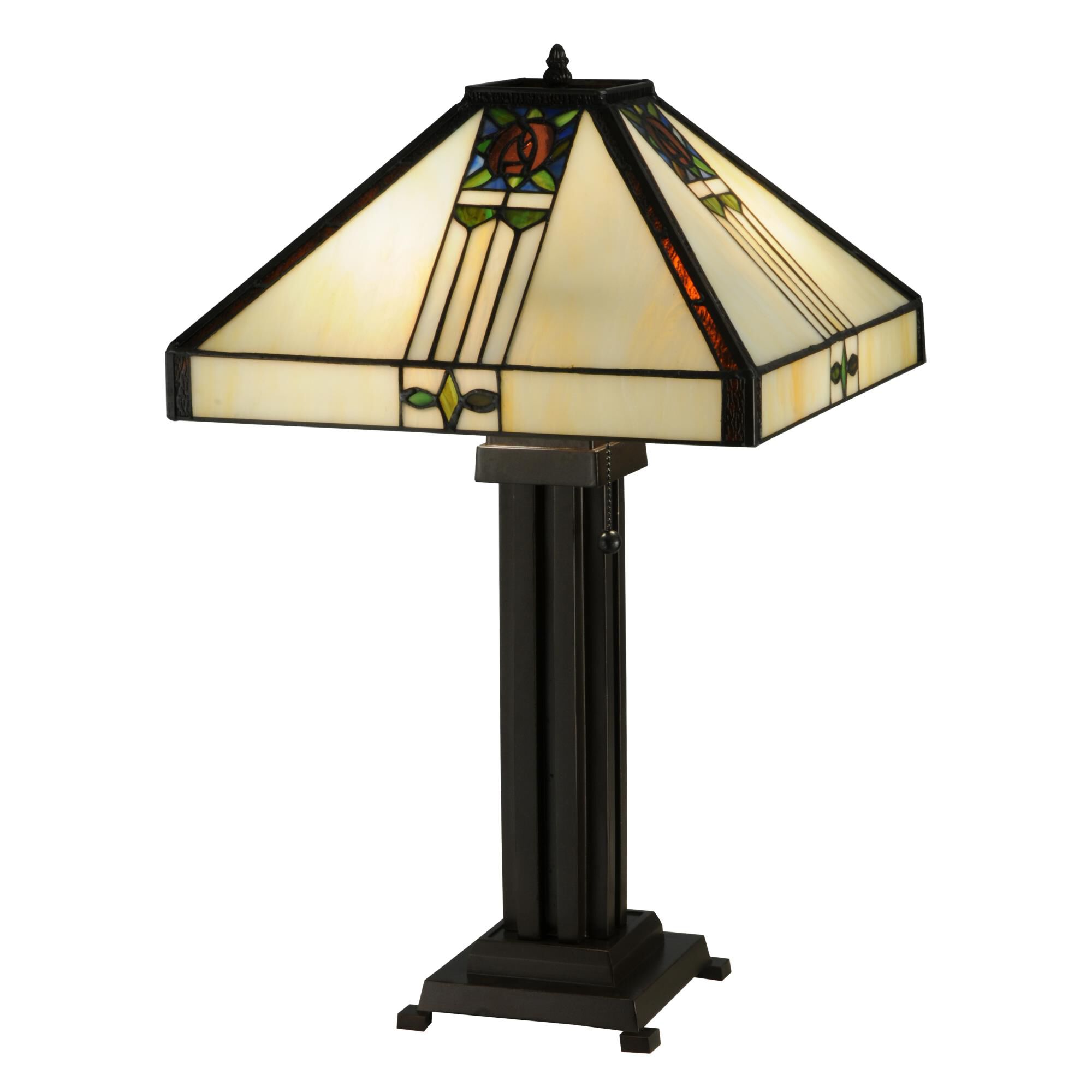 Pasadena Rose 23 Inch Table Lamp by Meyda Lighting
