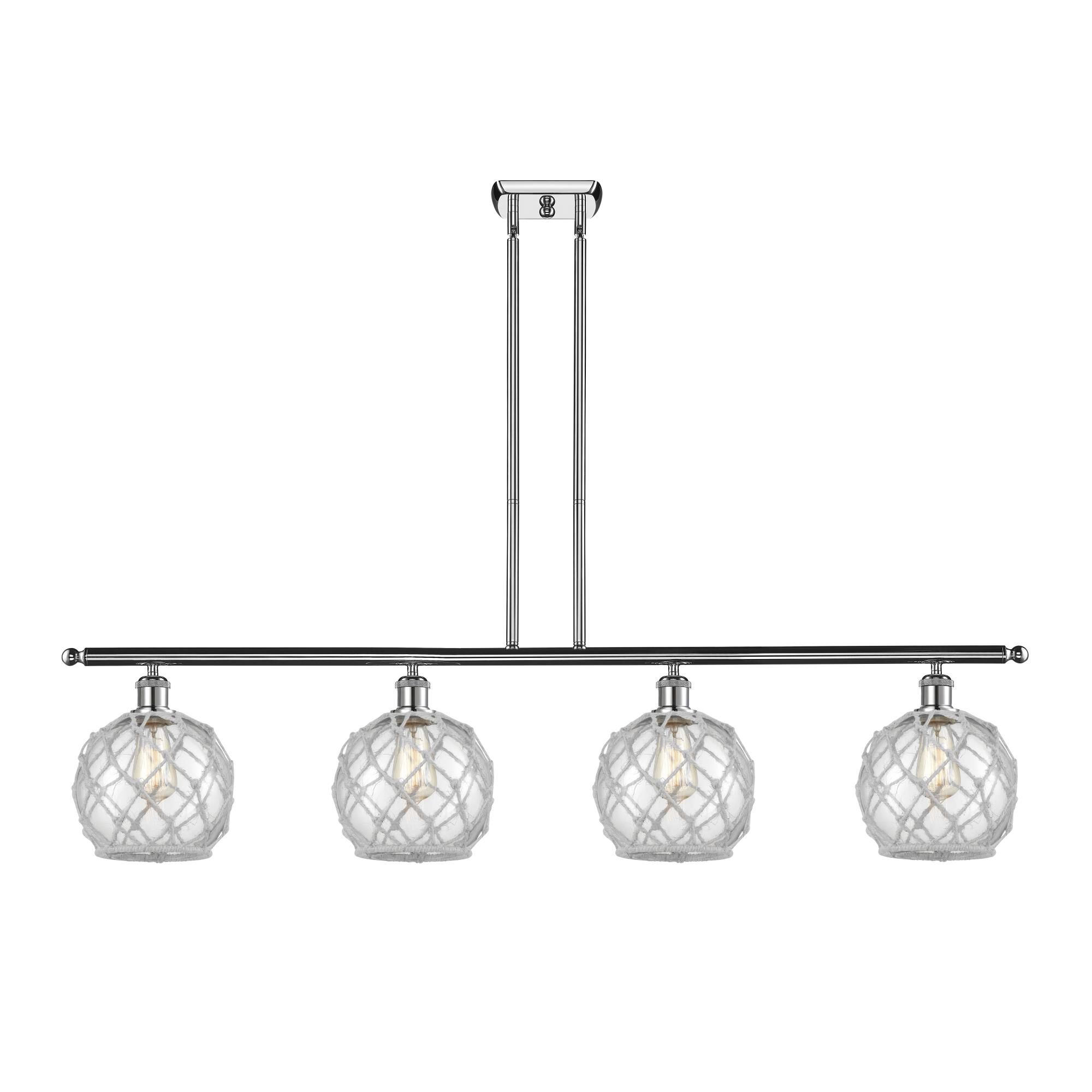 Bruno Marashlian Farmhouse Rope 48 Inch Linear Suspension Light by Innovations Lighting