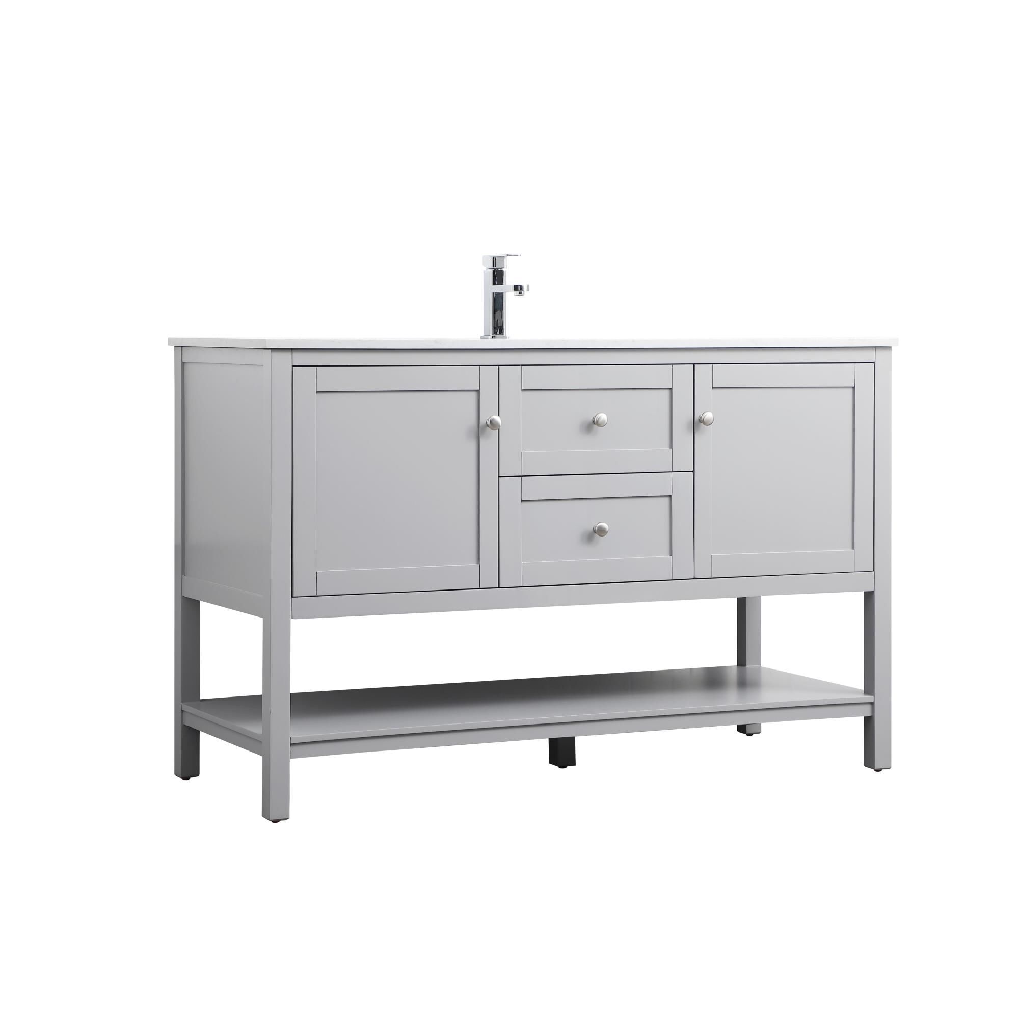 Heath 54 Inch Bath Vanity by Elegant Decor