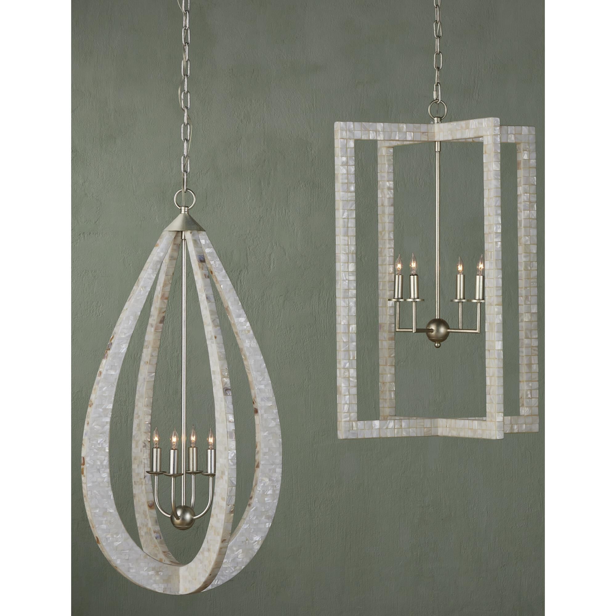 Arietta 22 Inch Large Pendant by Currey and Company